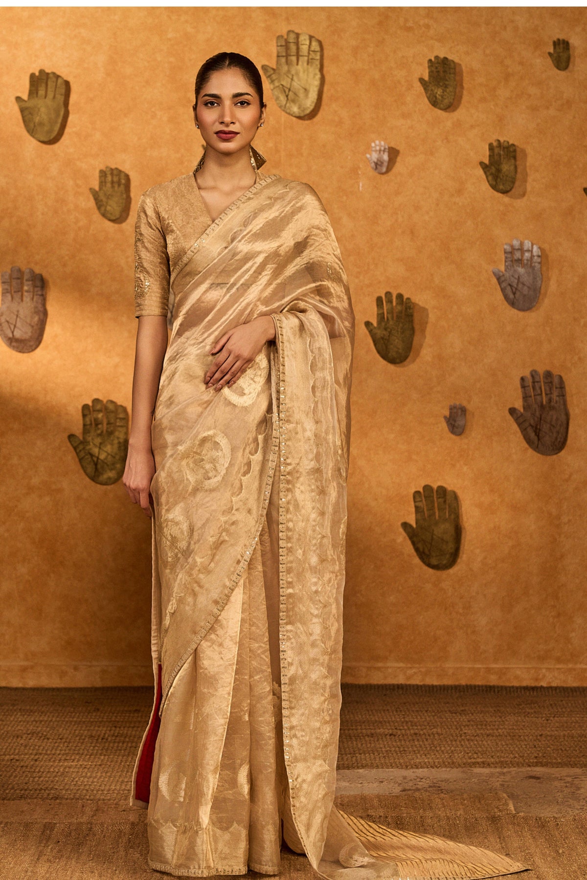 Tissue Coco Saree