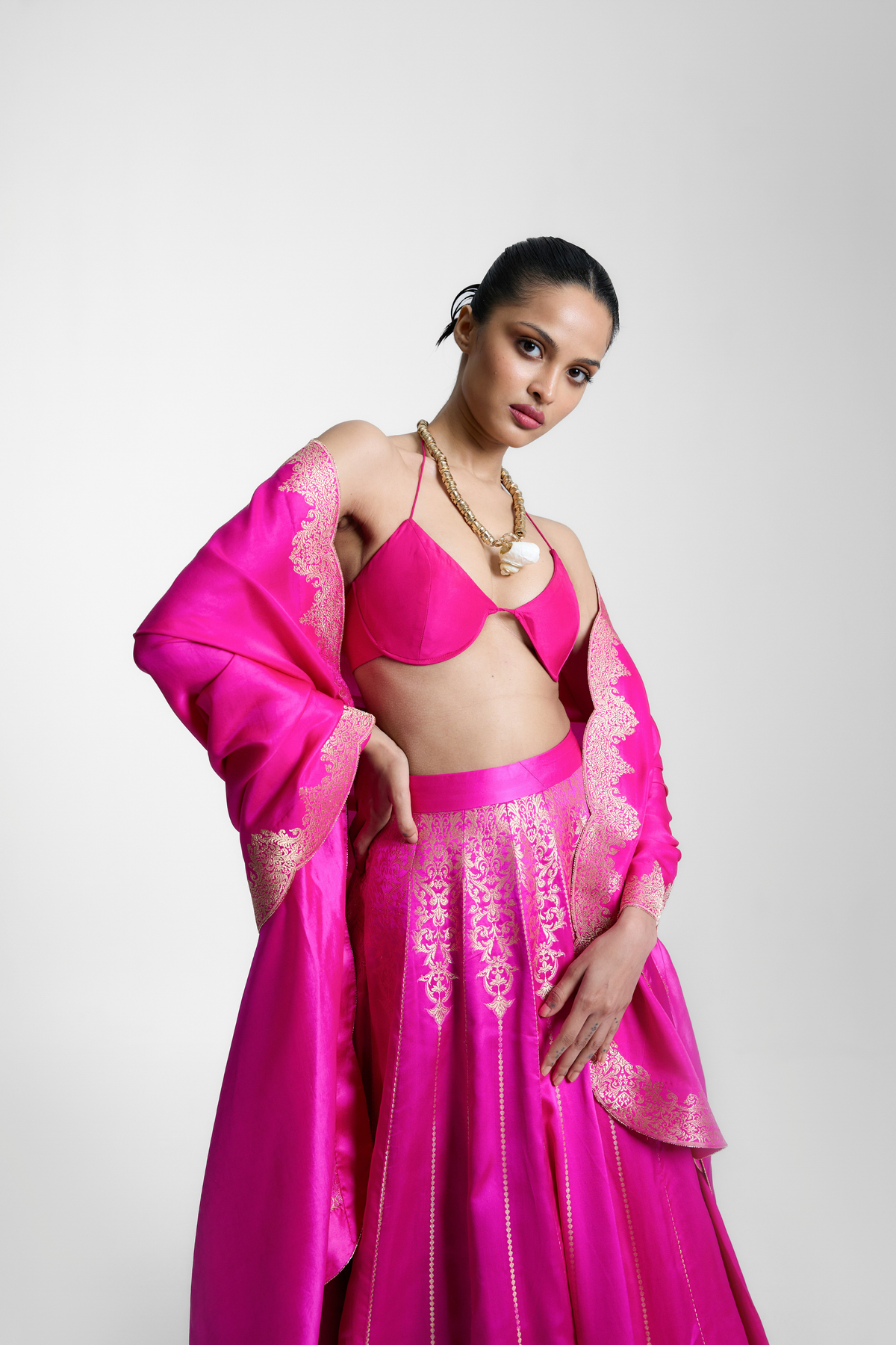 The Scarlet Lehenga