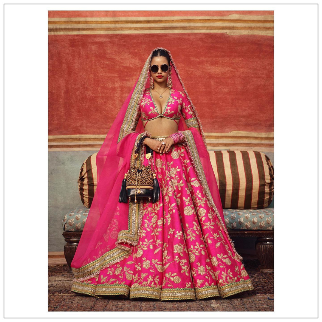 Sabyasachi 2025 lehenga pink