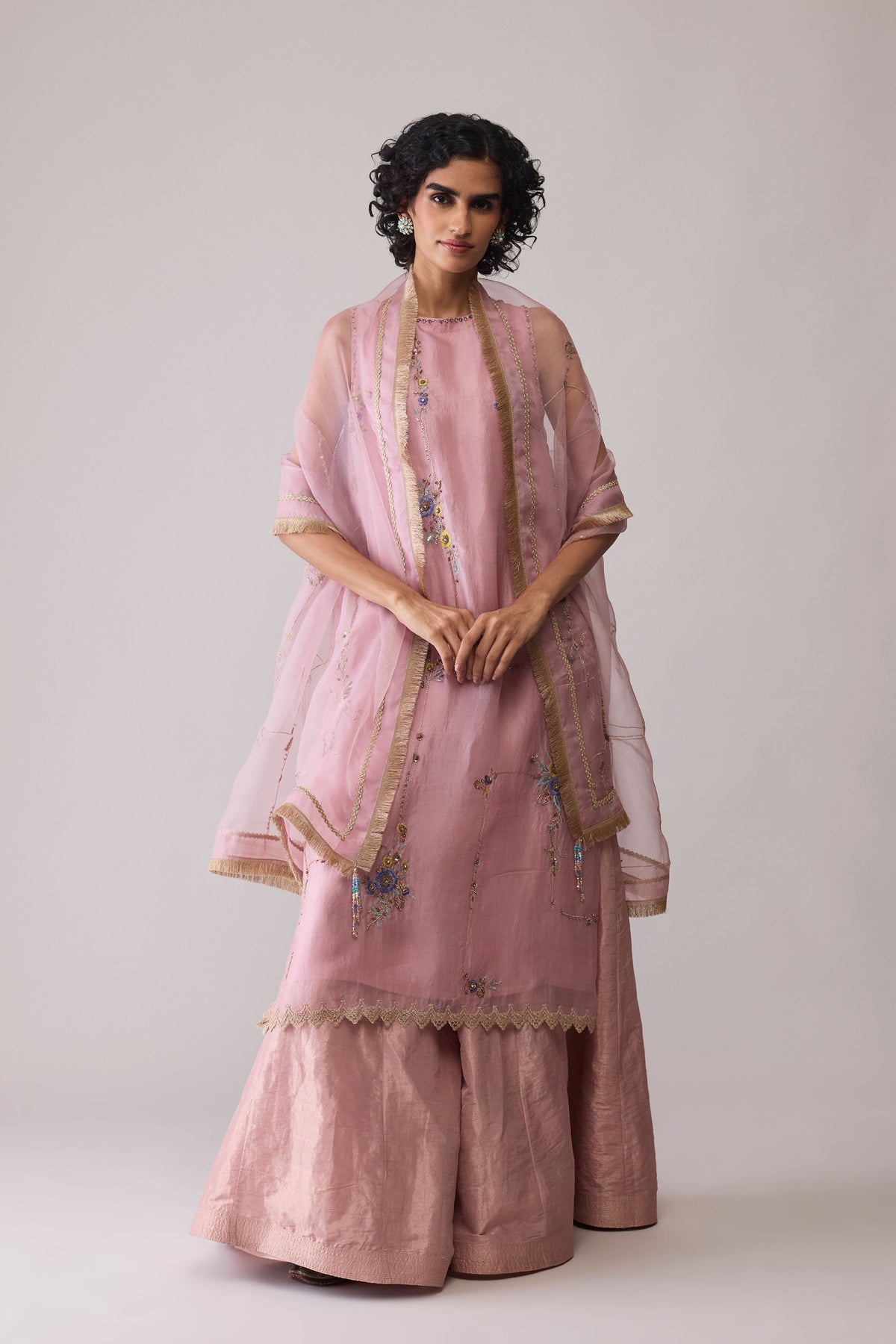Pink Inaayat Kurta Set
