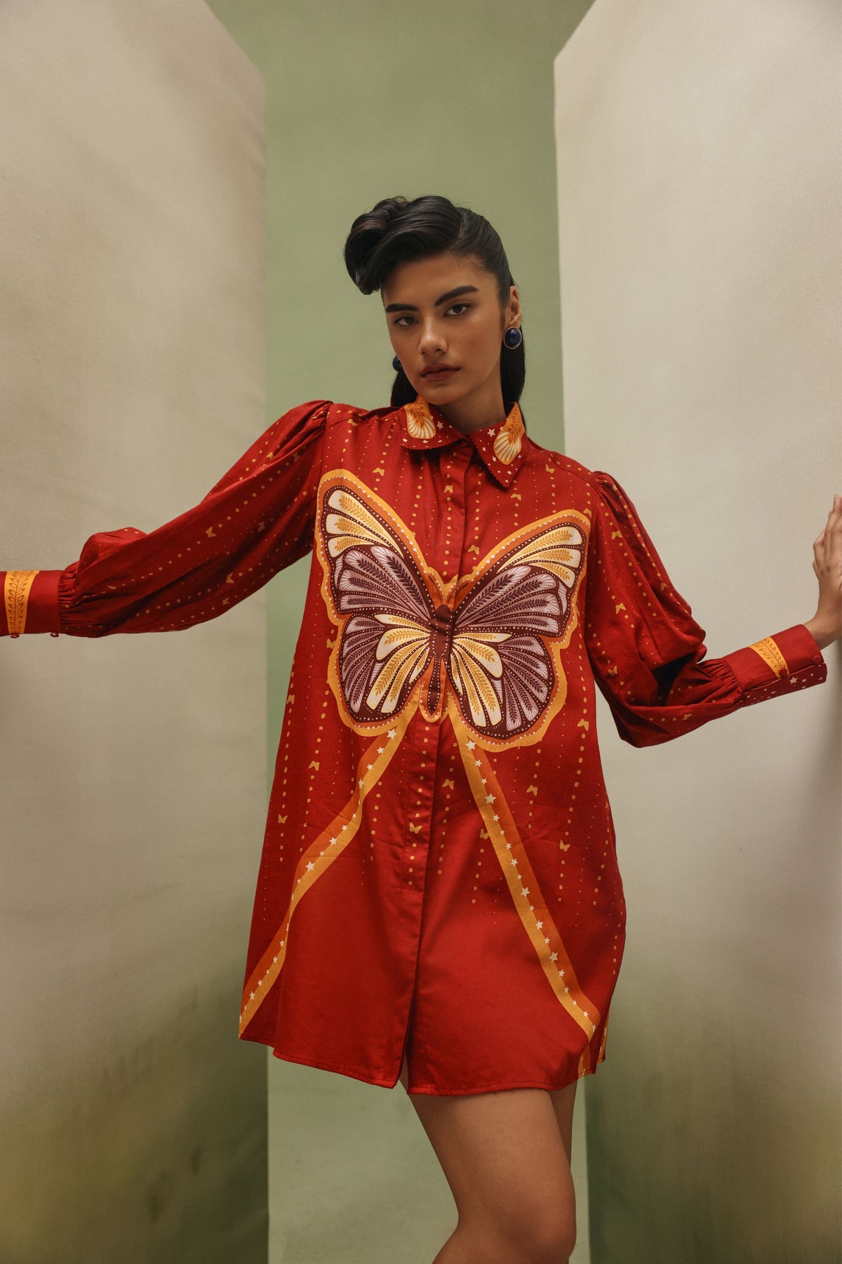 Thais Wings of Wonder Mini Dress