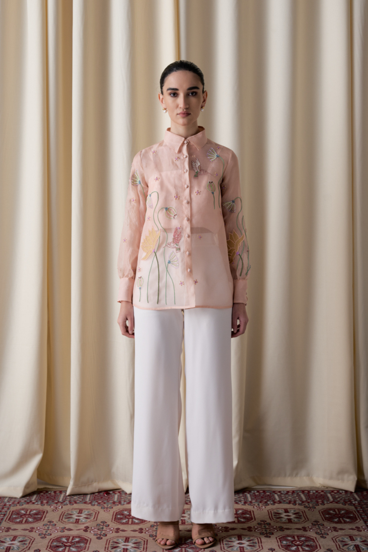 Mystic Peach Ensemble Co-ord Set