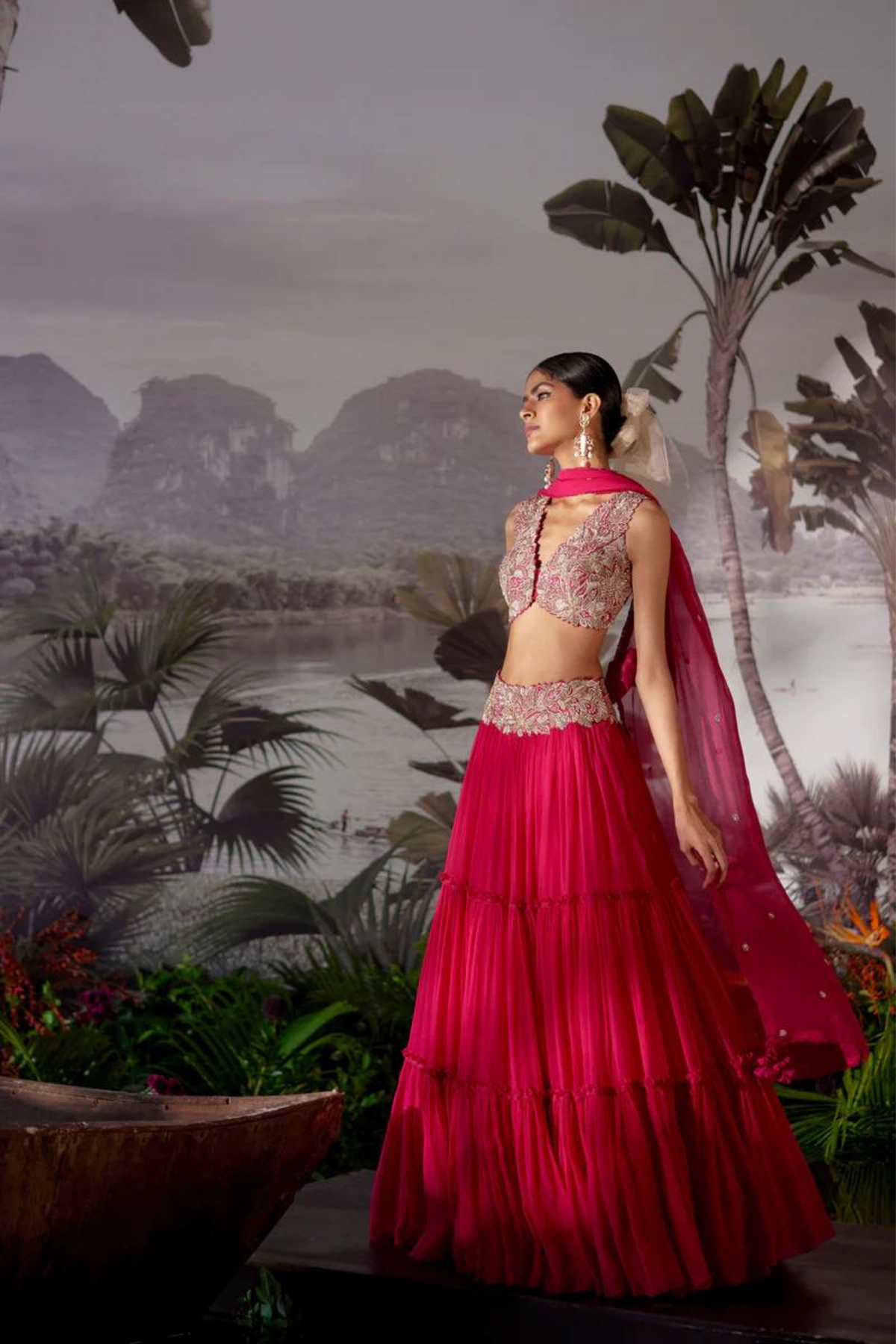 Kamya Pink Lehenga Set