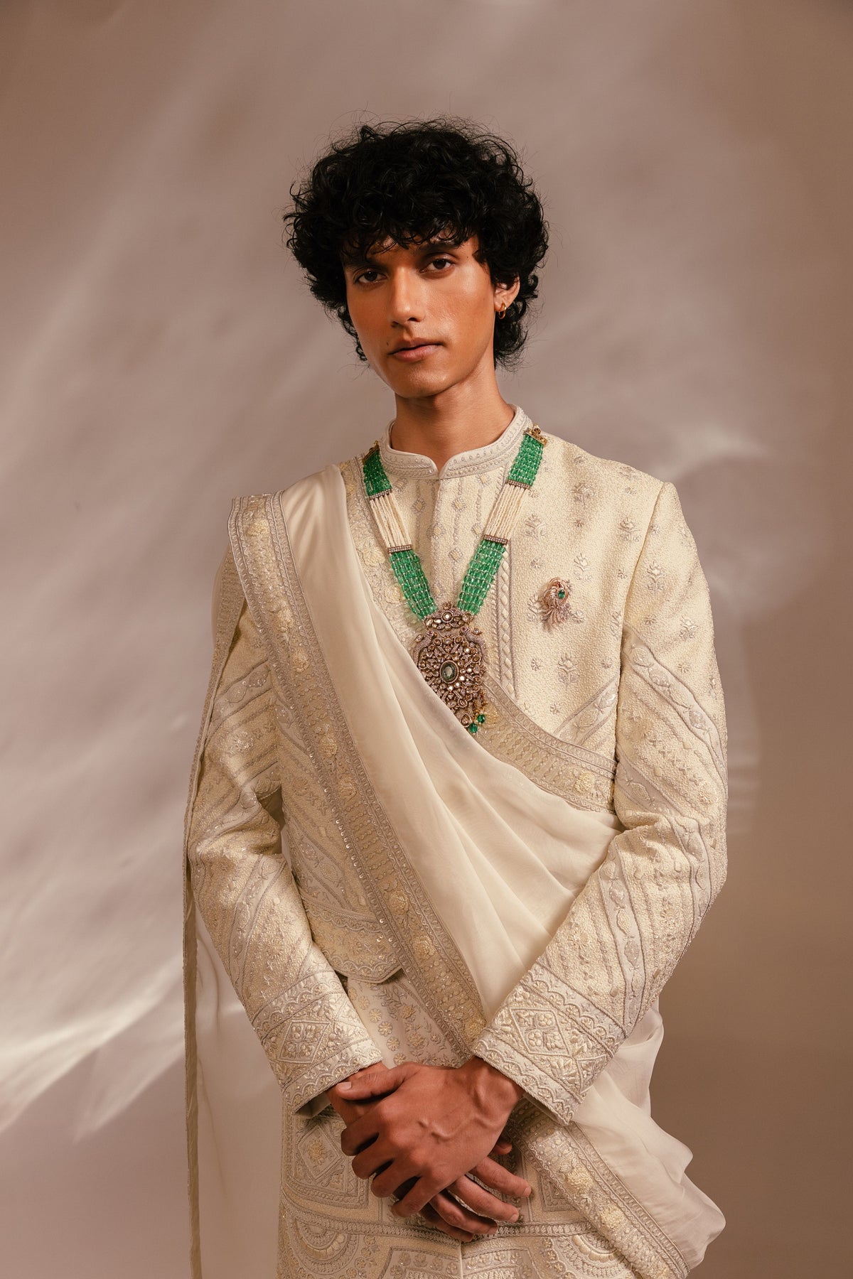 Pearl Citadel Sherwani Set