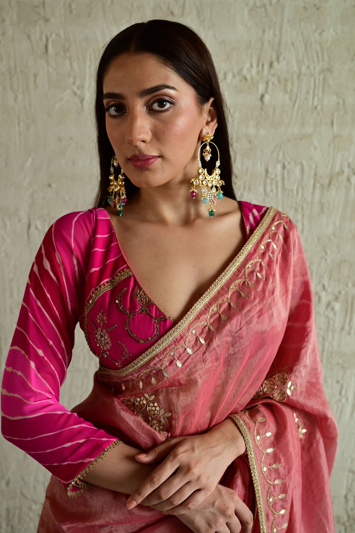 Blush Pink Madhuri Choli