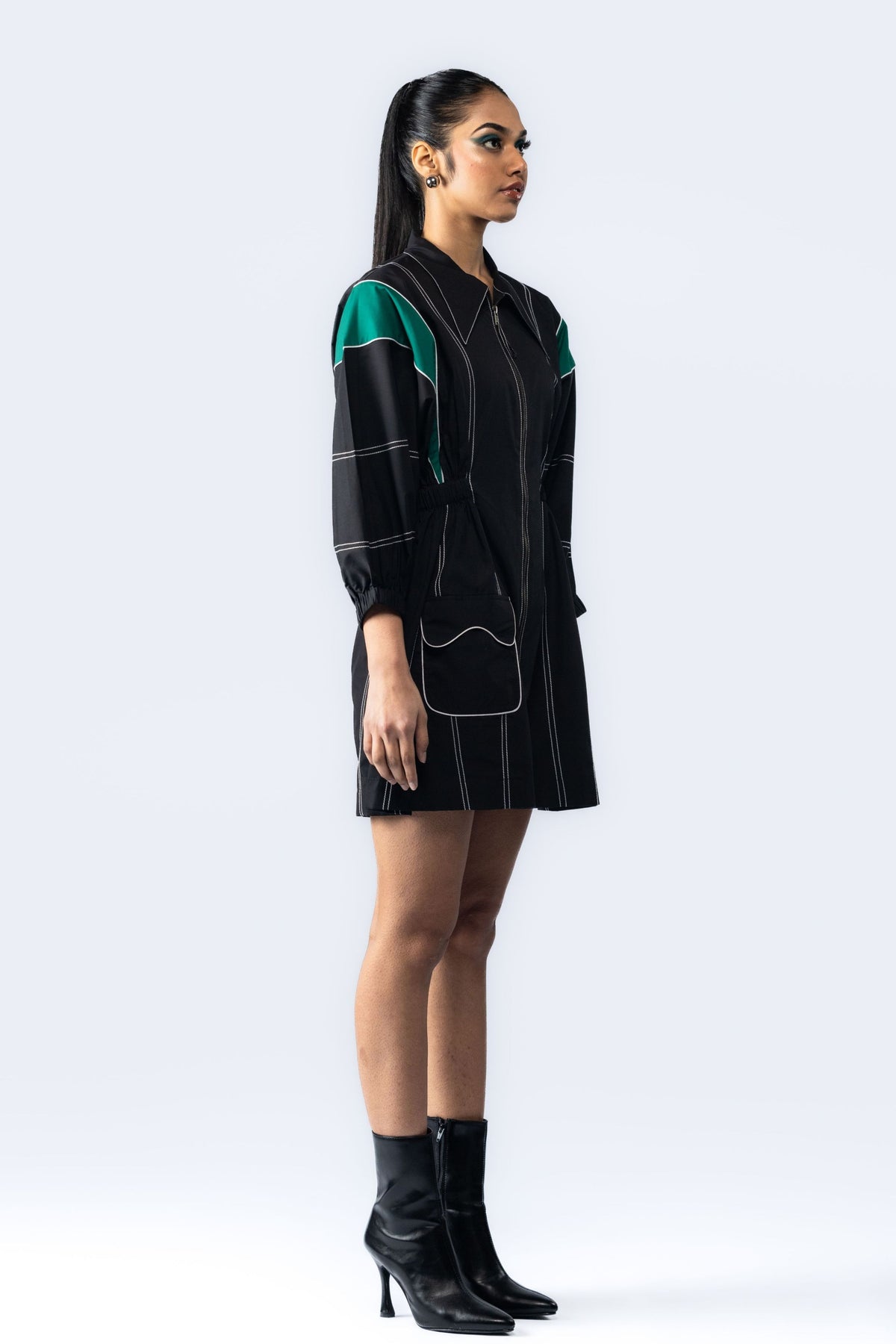 Cymbra Colour Blocking Dress