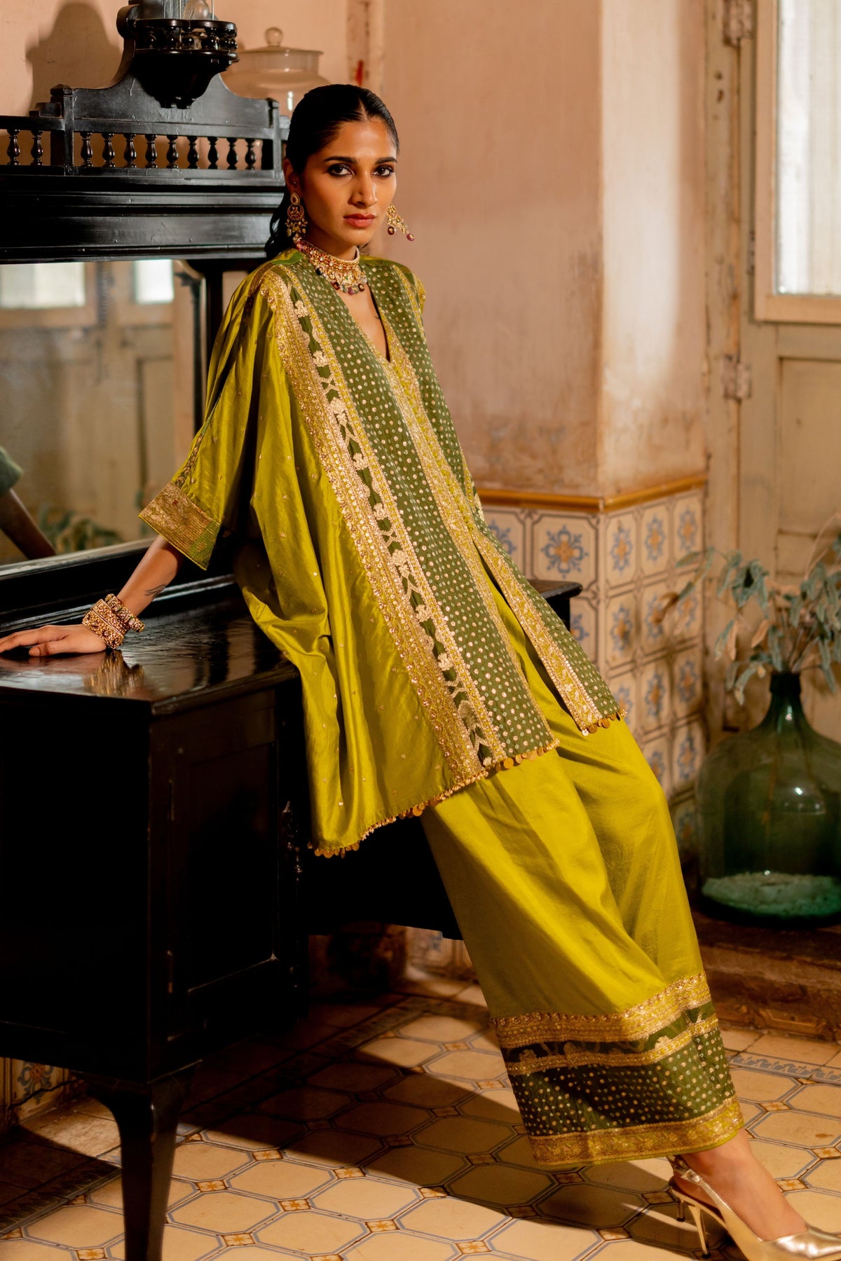 Saanwariya Kaftan Set