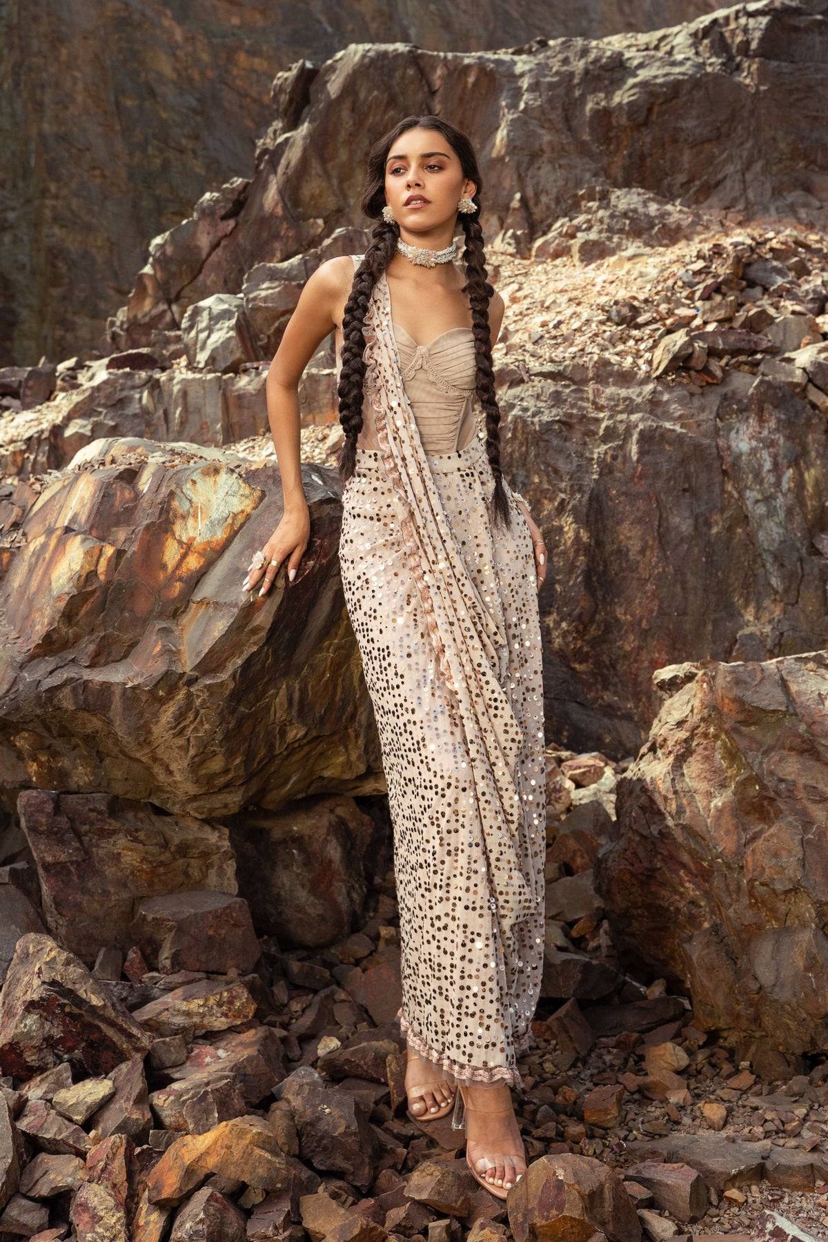 Mojave Dream Draped Saree