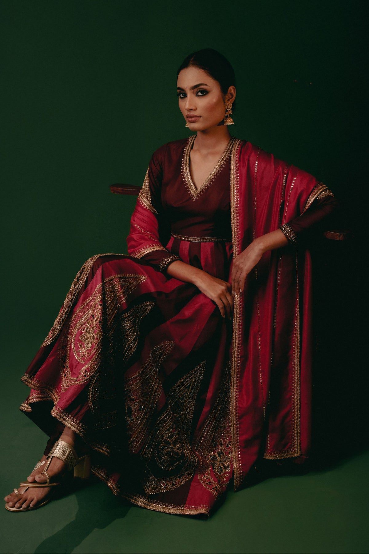 Malarkodi Anarkali Set