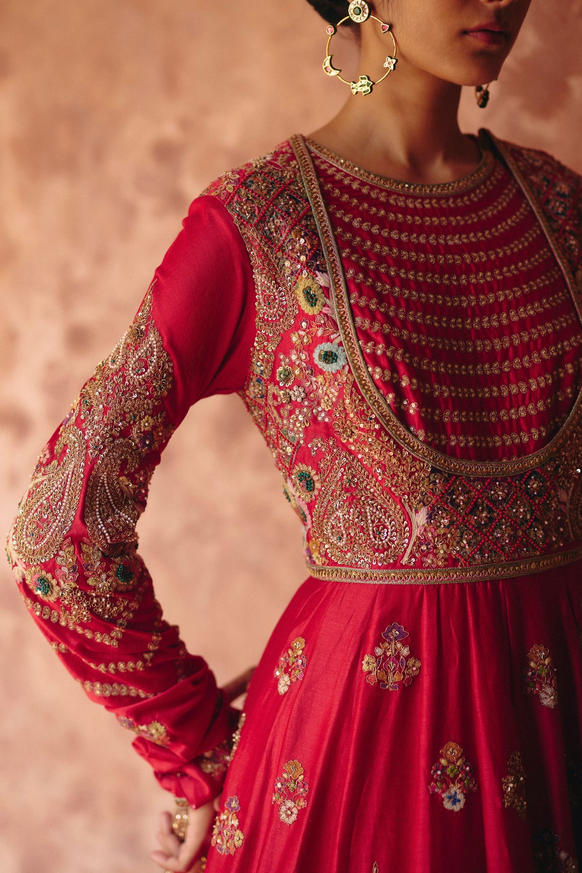Gulrez 24 Kali Booti Kalidar Set