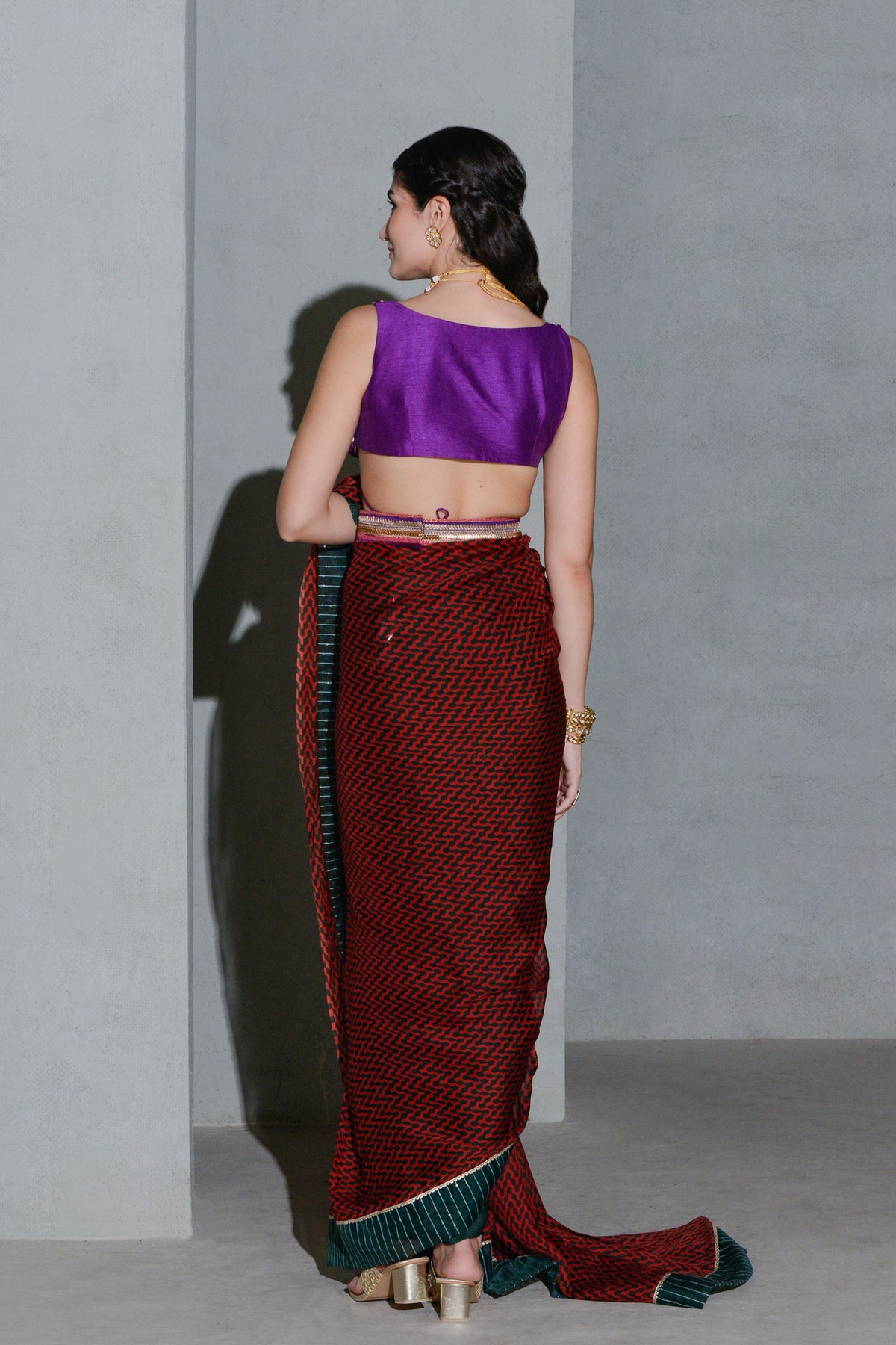 Forest Belt Saree