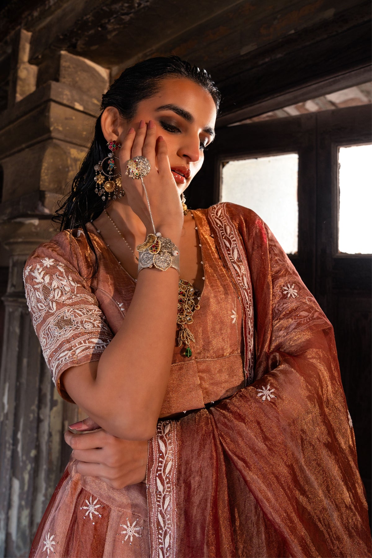 Red Lehenga Set