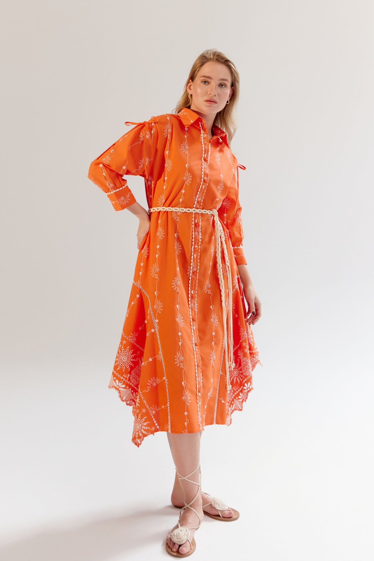 Tangerine Alba Maxi Dress