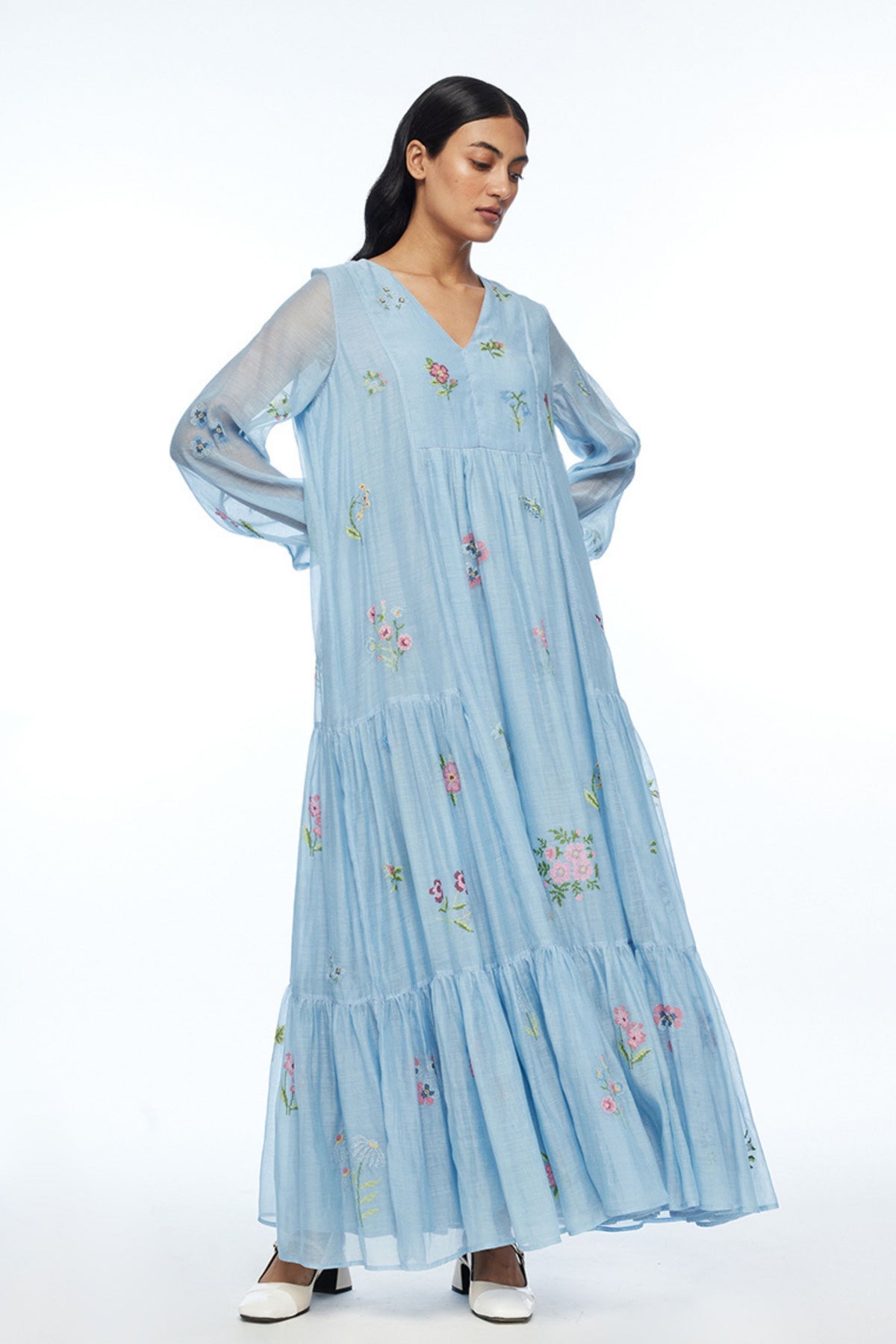 Diplodonta Embroidered Dress