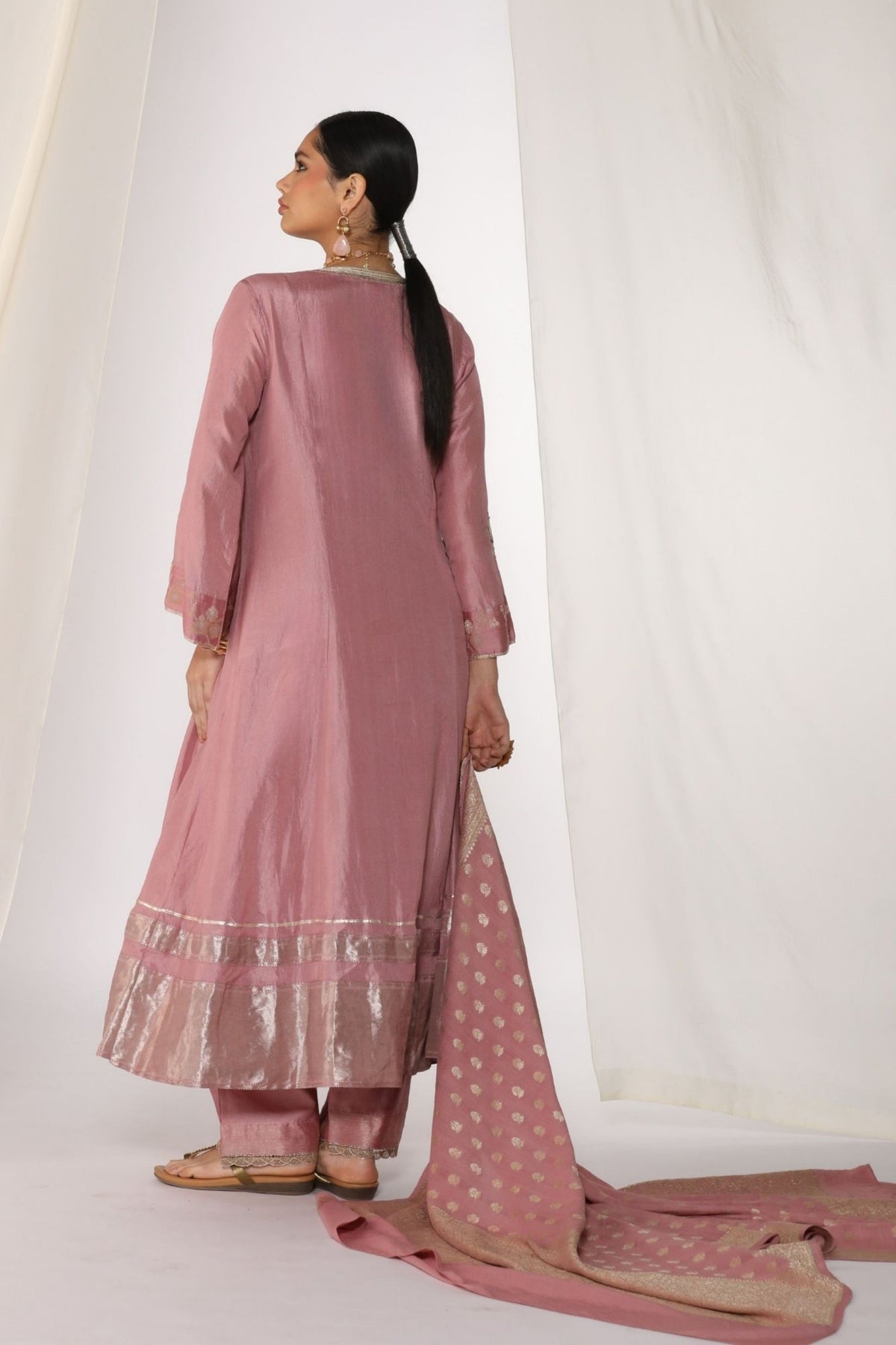 Blush Dusk Embroidered Kurta Set