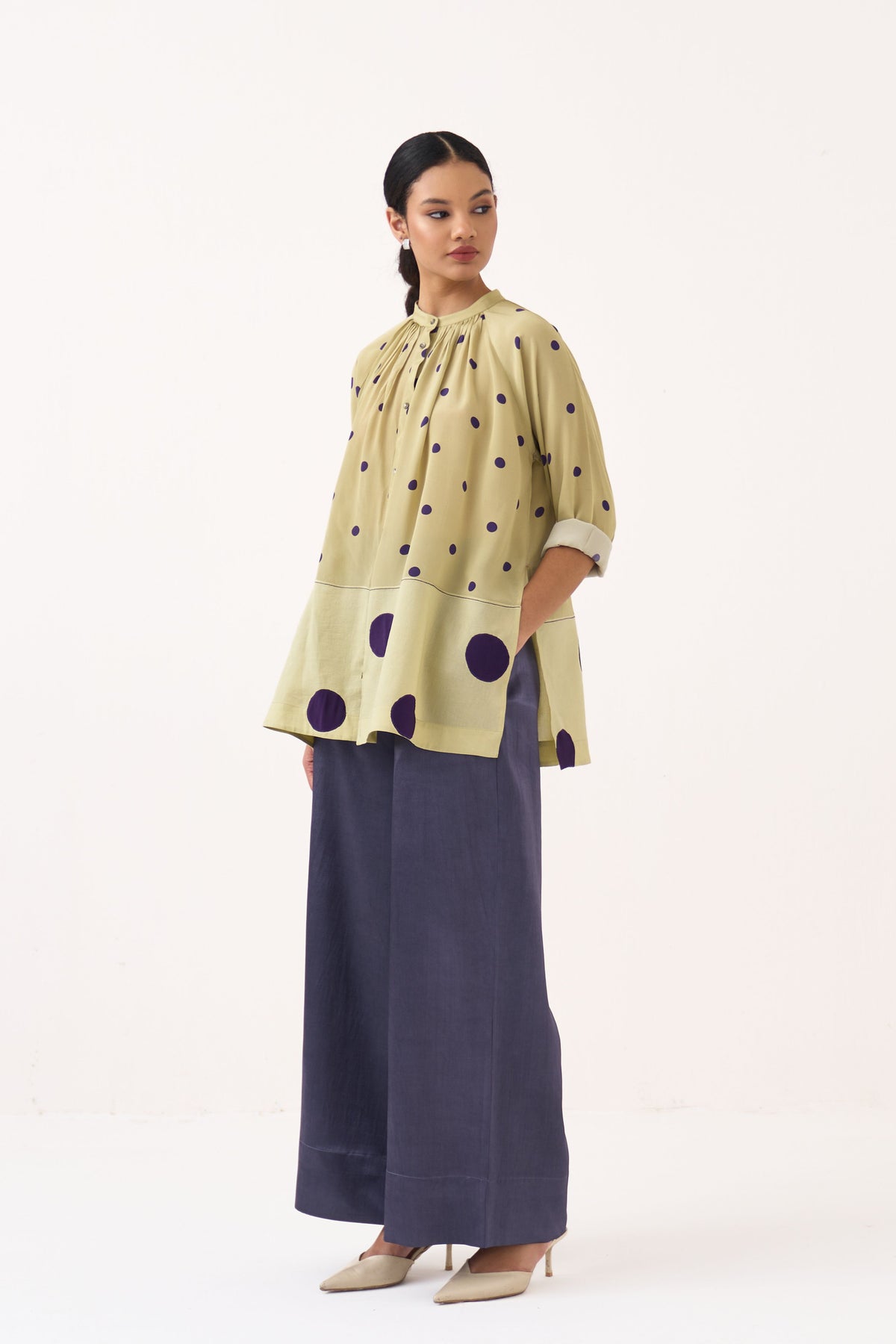 Polka Peasant Co-Ord Set