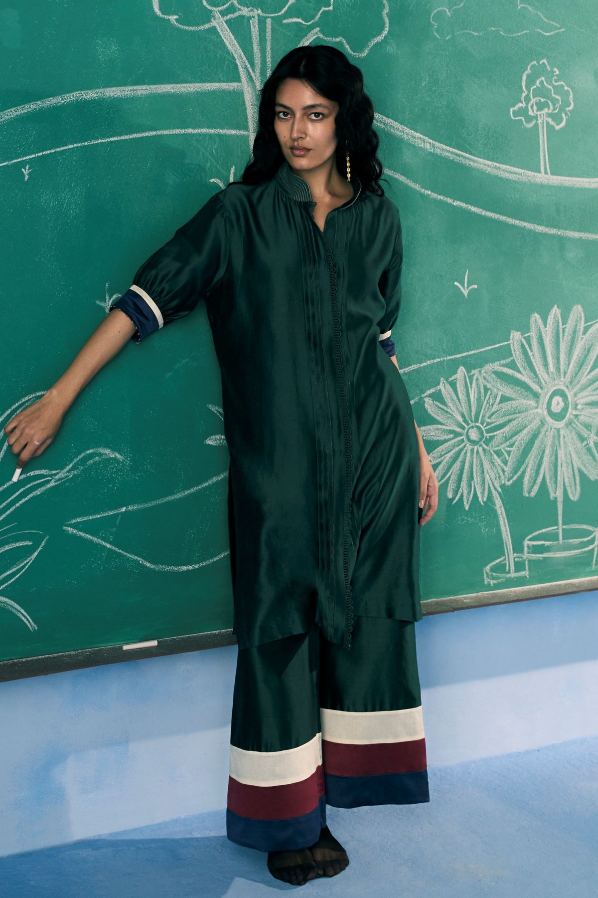 Nayra Green Co-ord Set