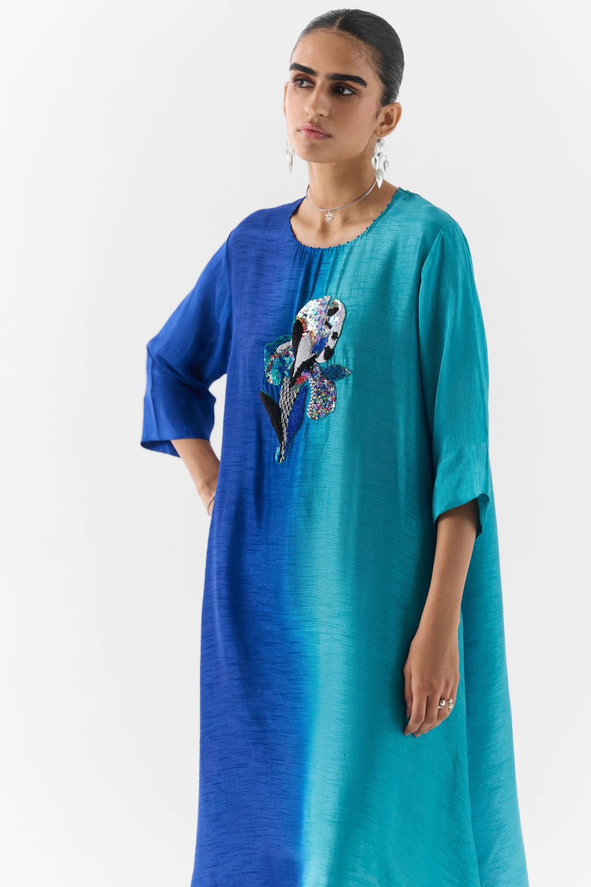 Blue Ocean Kurta Set