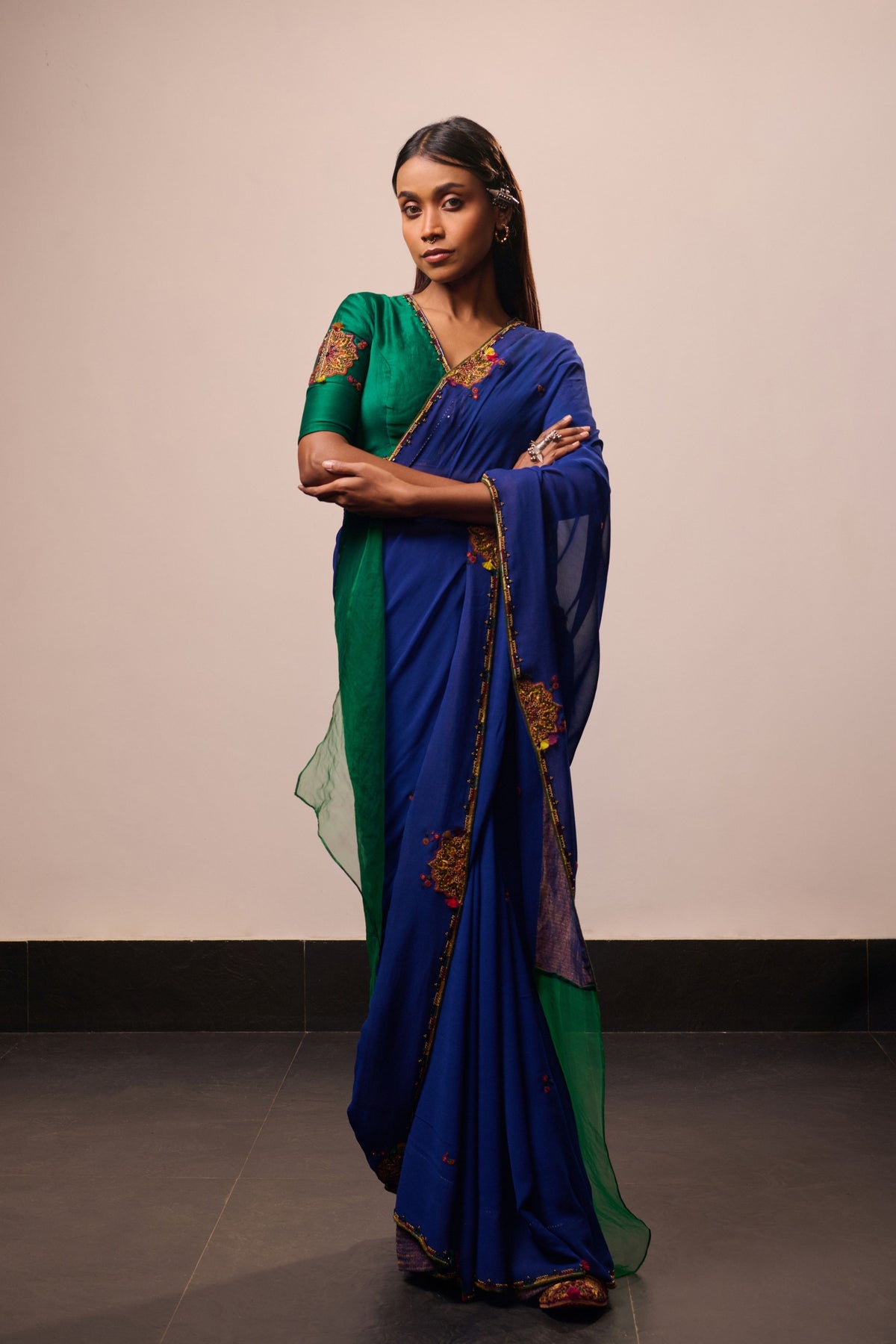 Mor Saree Set