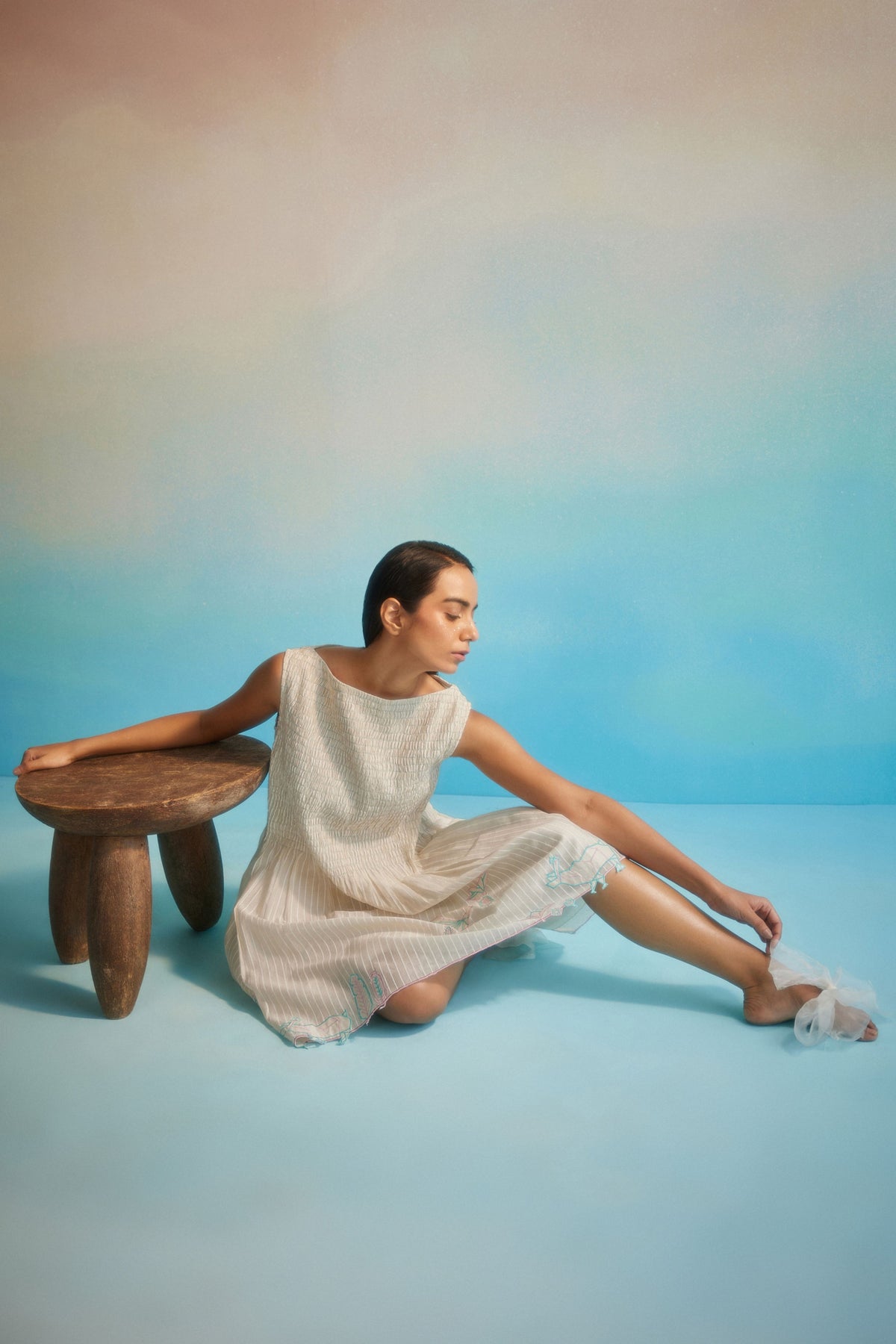 Miyabi Ruching Dress