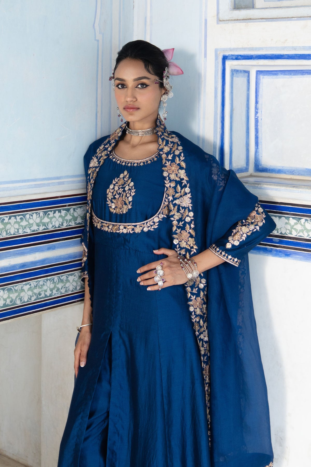 Floral Mughal Anarkali