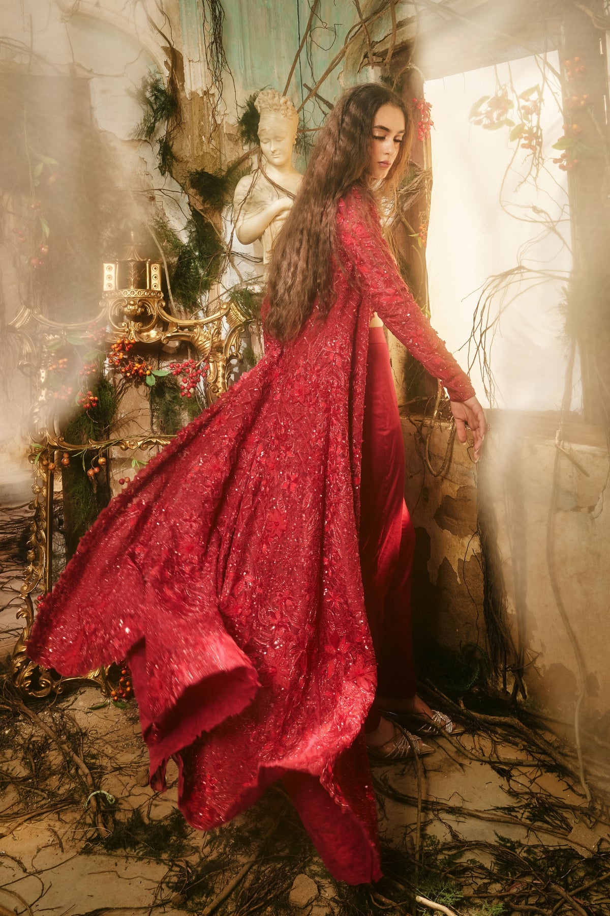 Imperial Red Jacket Set