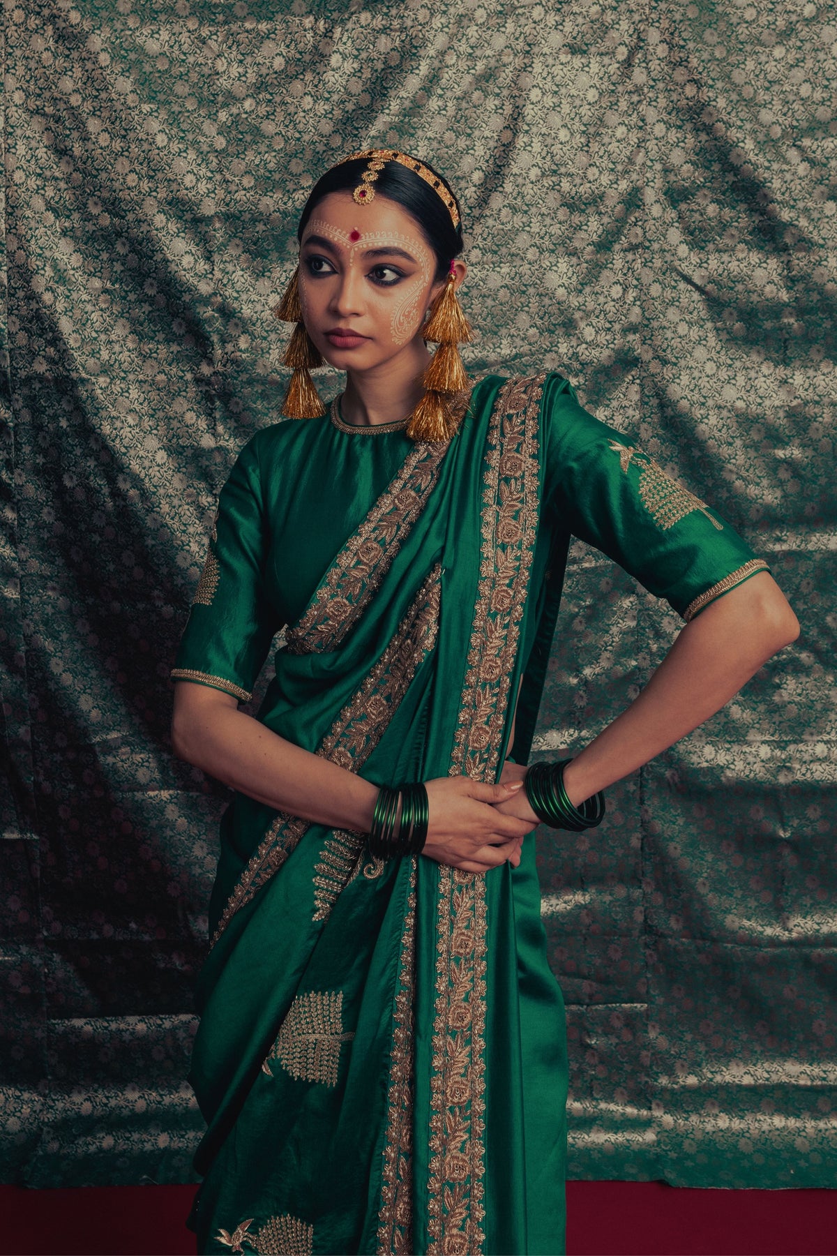 Mallika Saree and Blouse
