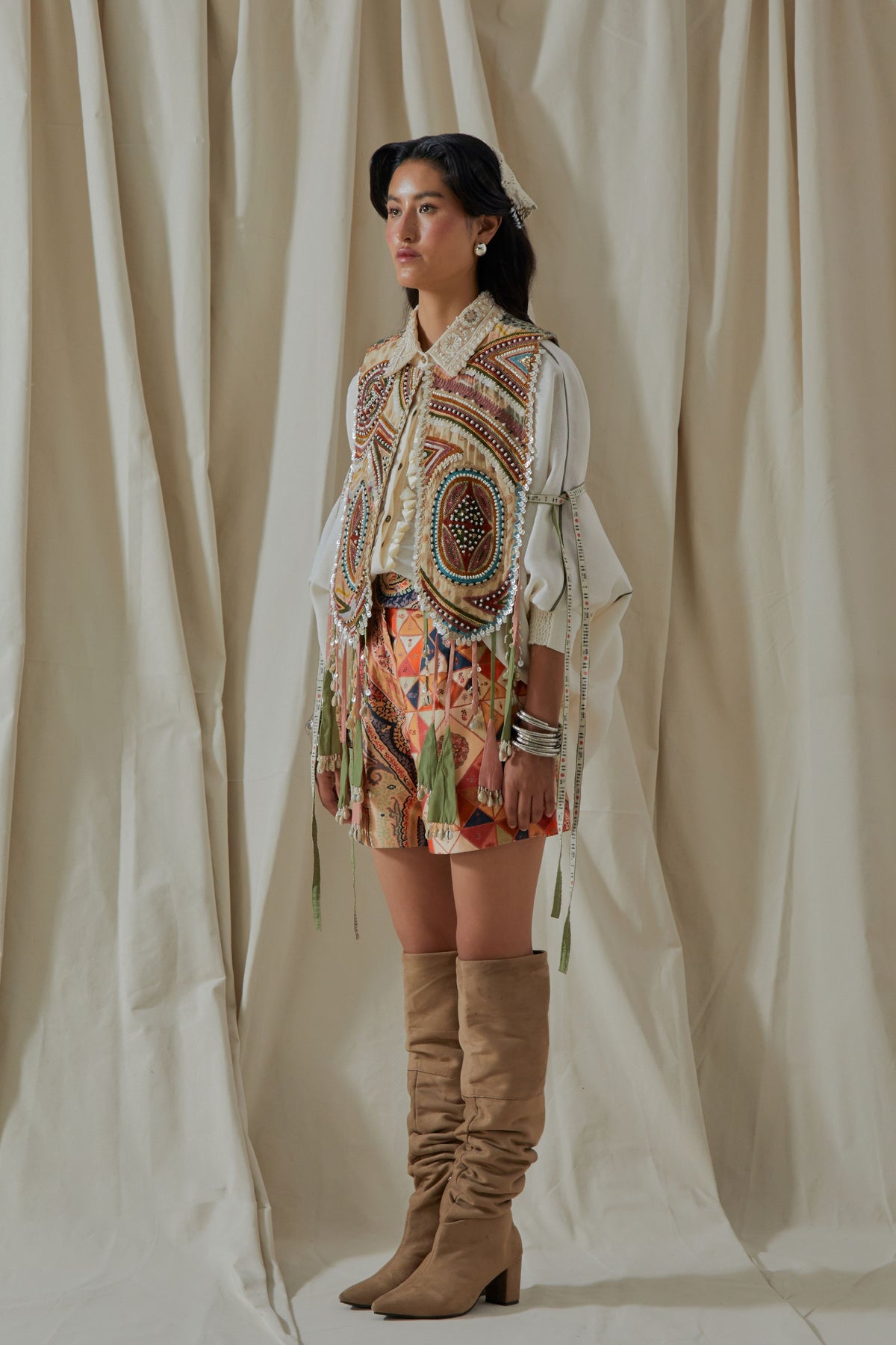 Zuri Gilet Set