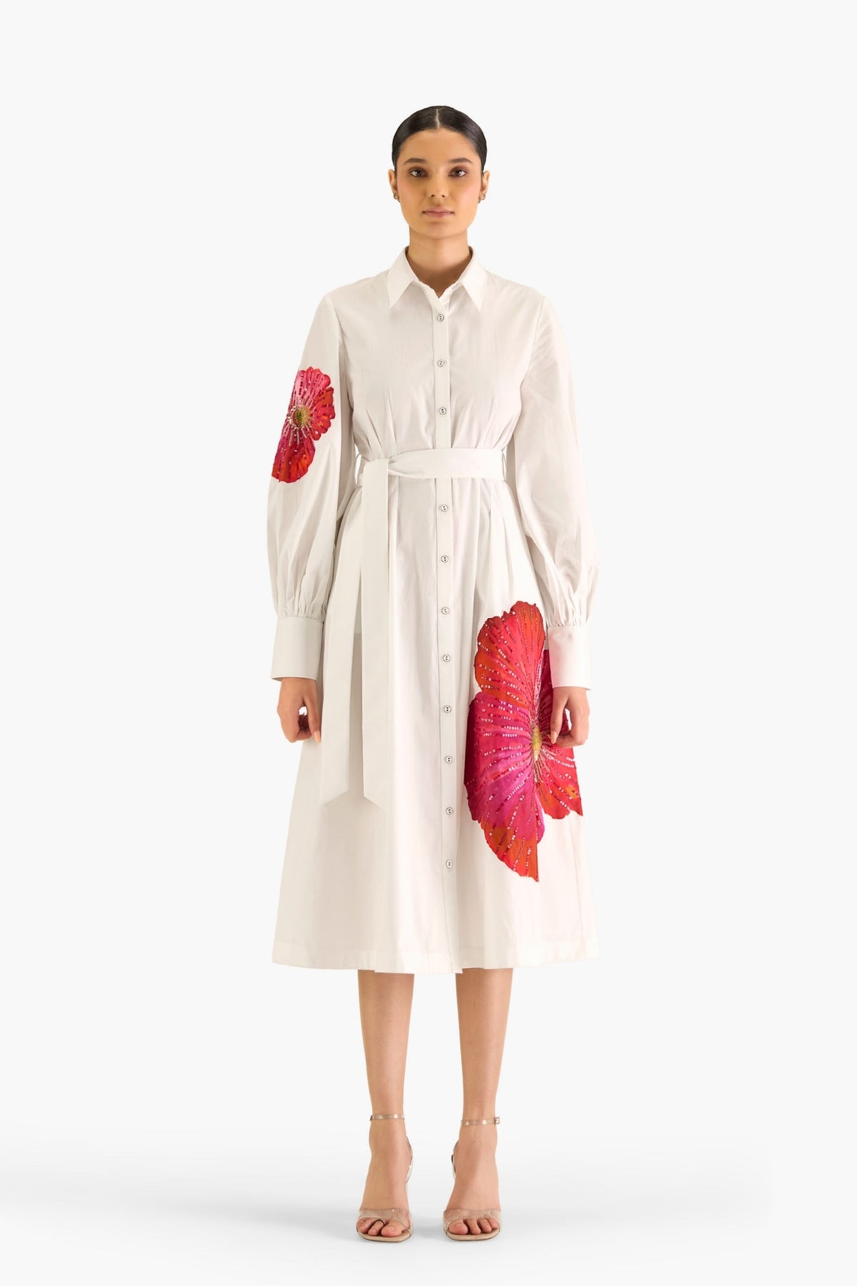 Pansy Shirt Dress