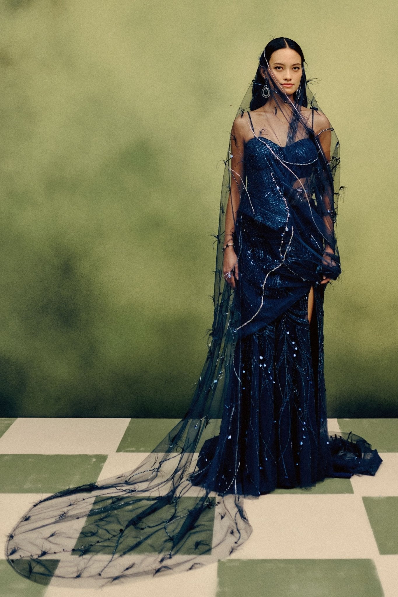 Celeste Plume Skirt Set - Dolly J - Elahe