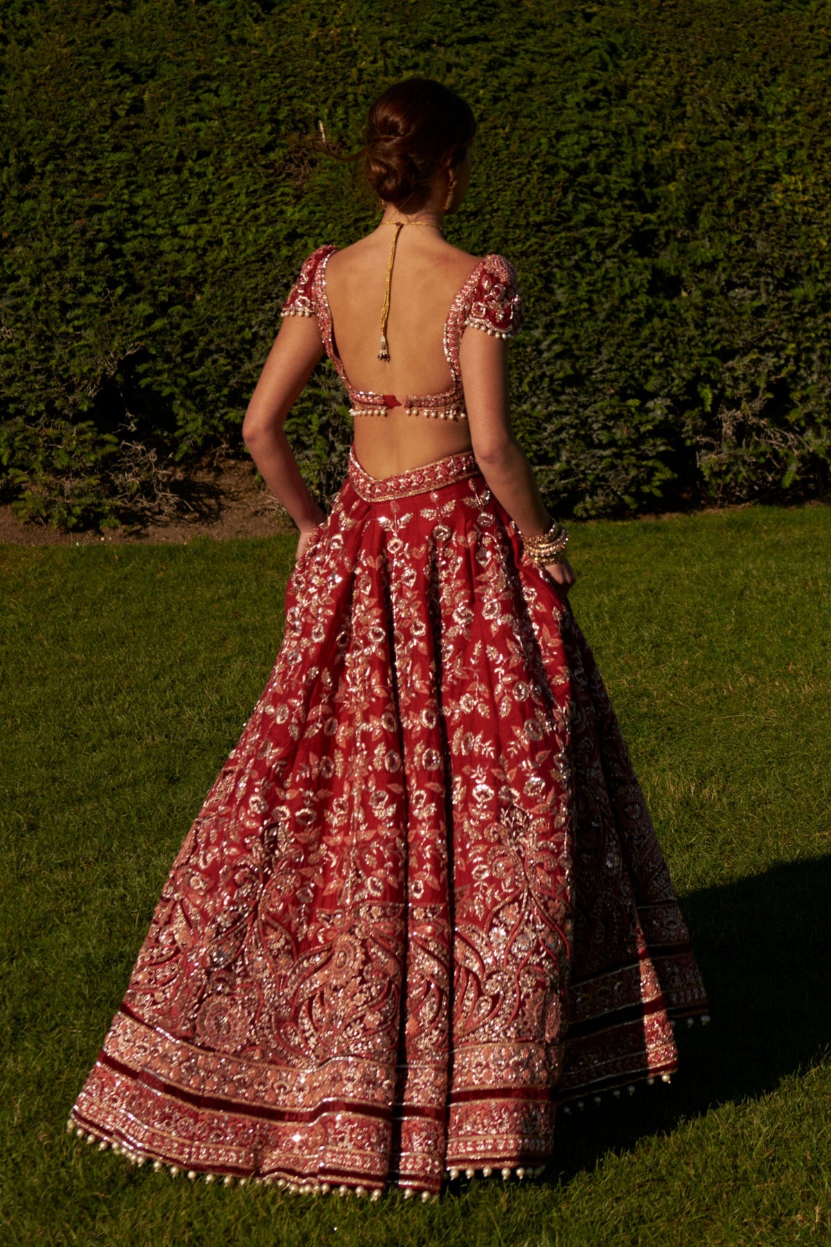 Red Lehenga Set
