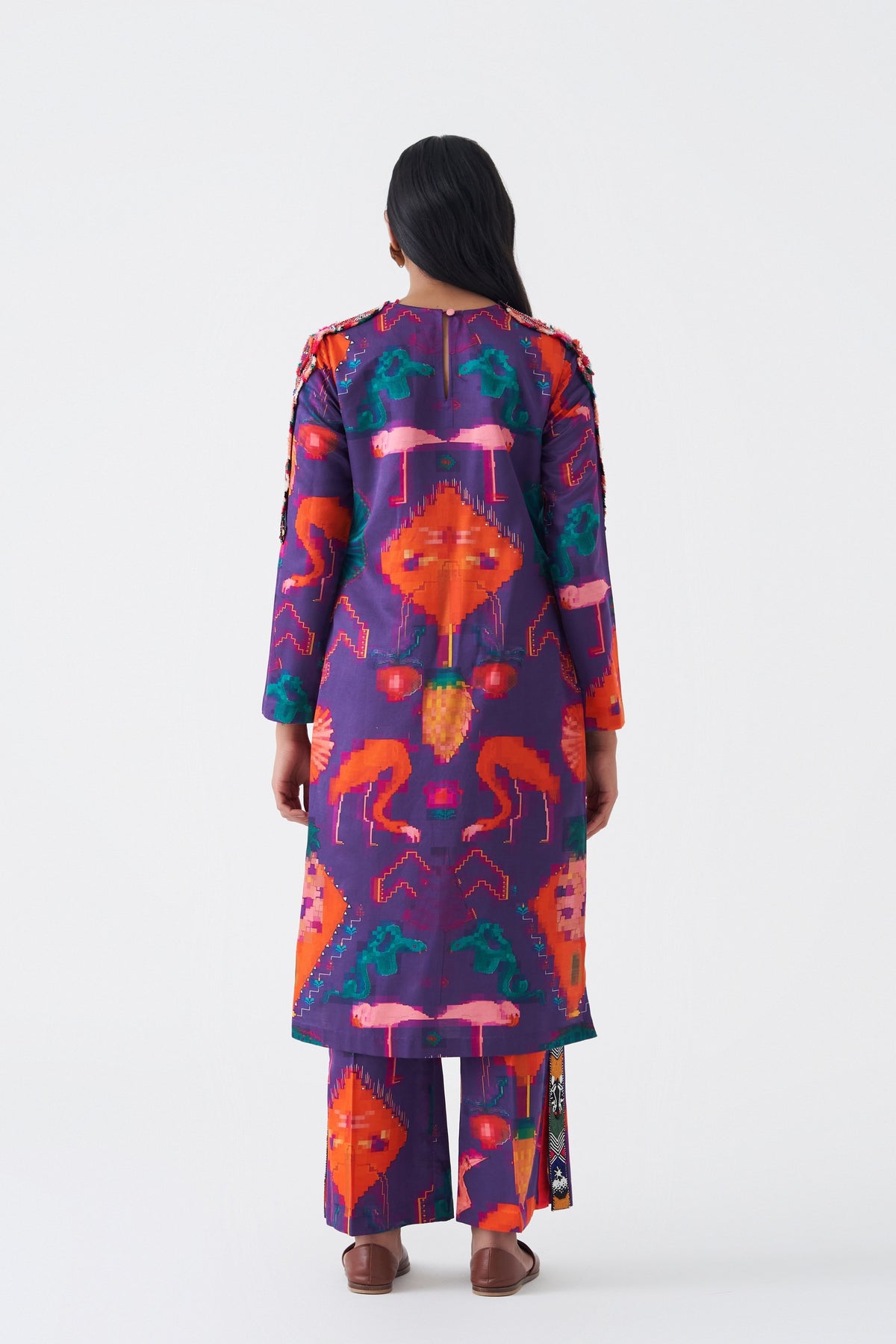 Oaxaca Morado Kurta Pant Set