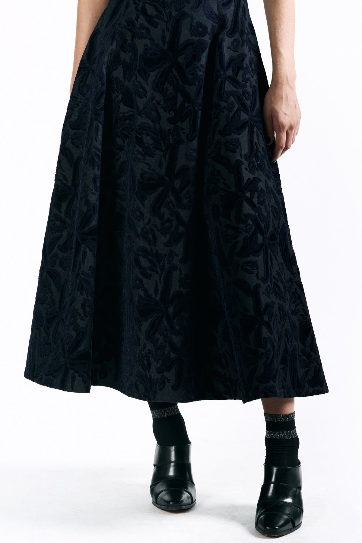 Velvet Blossom Dress