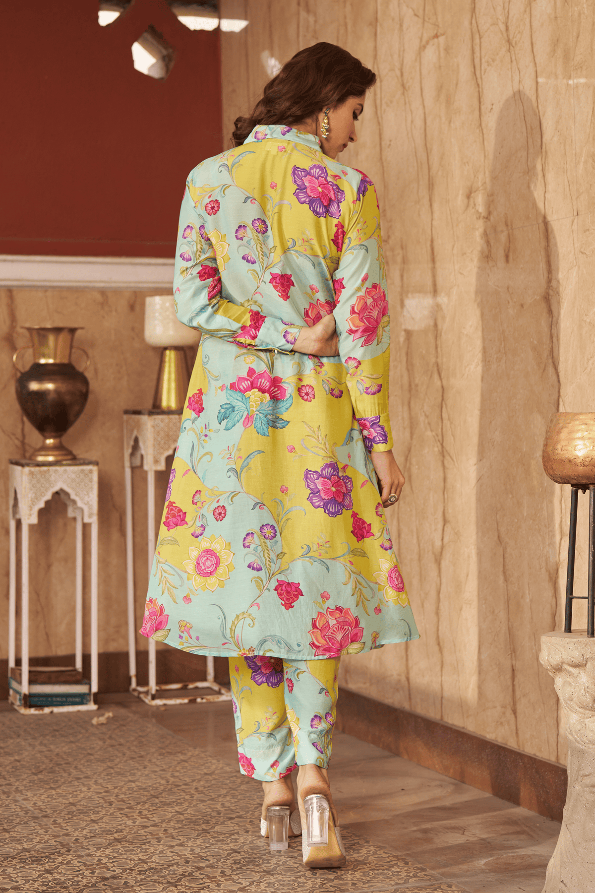 Ruya Aqua Tunic Set