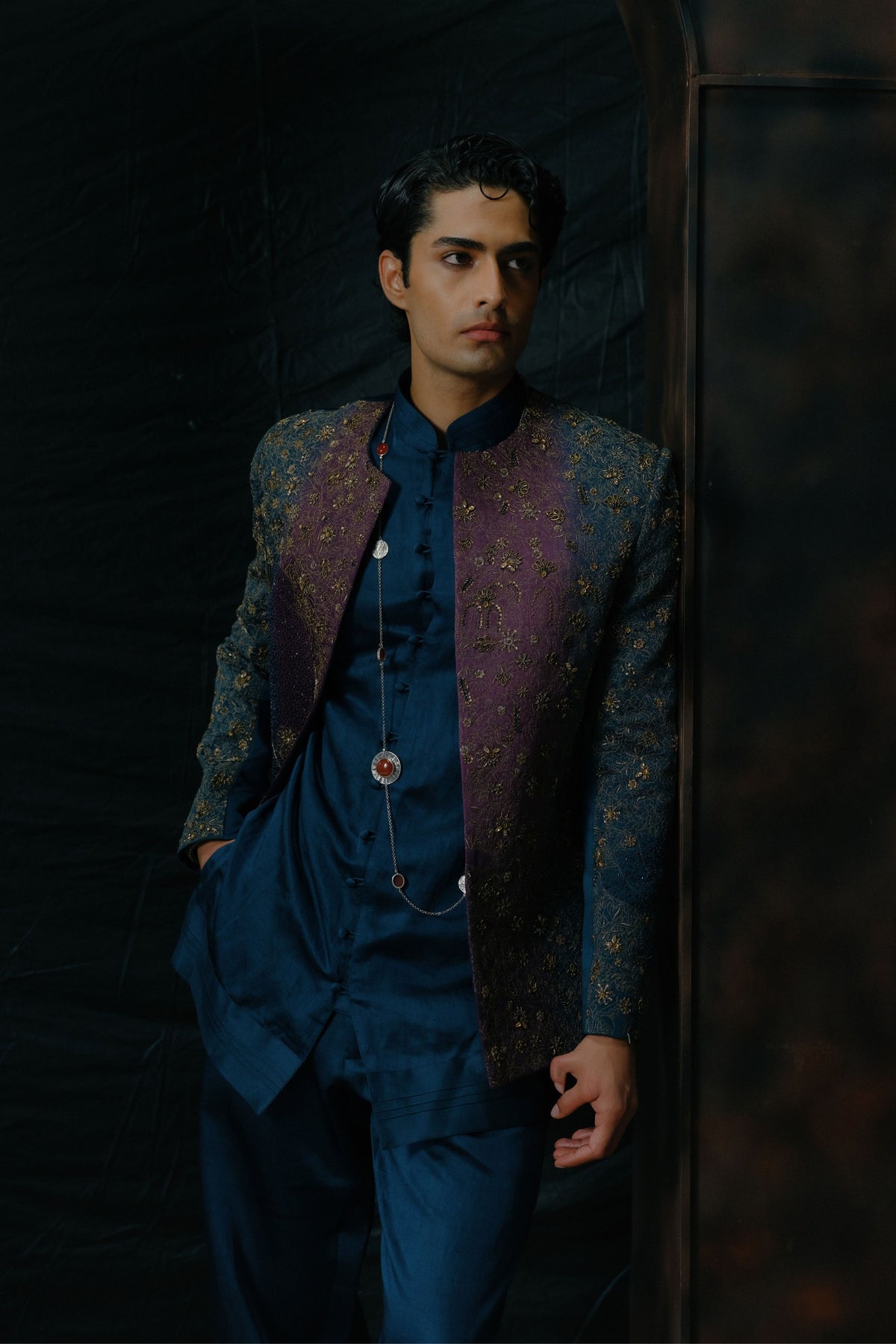 Kanha Short Jacket Set