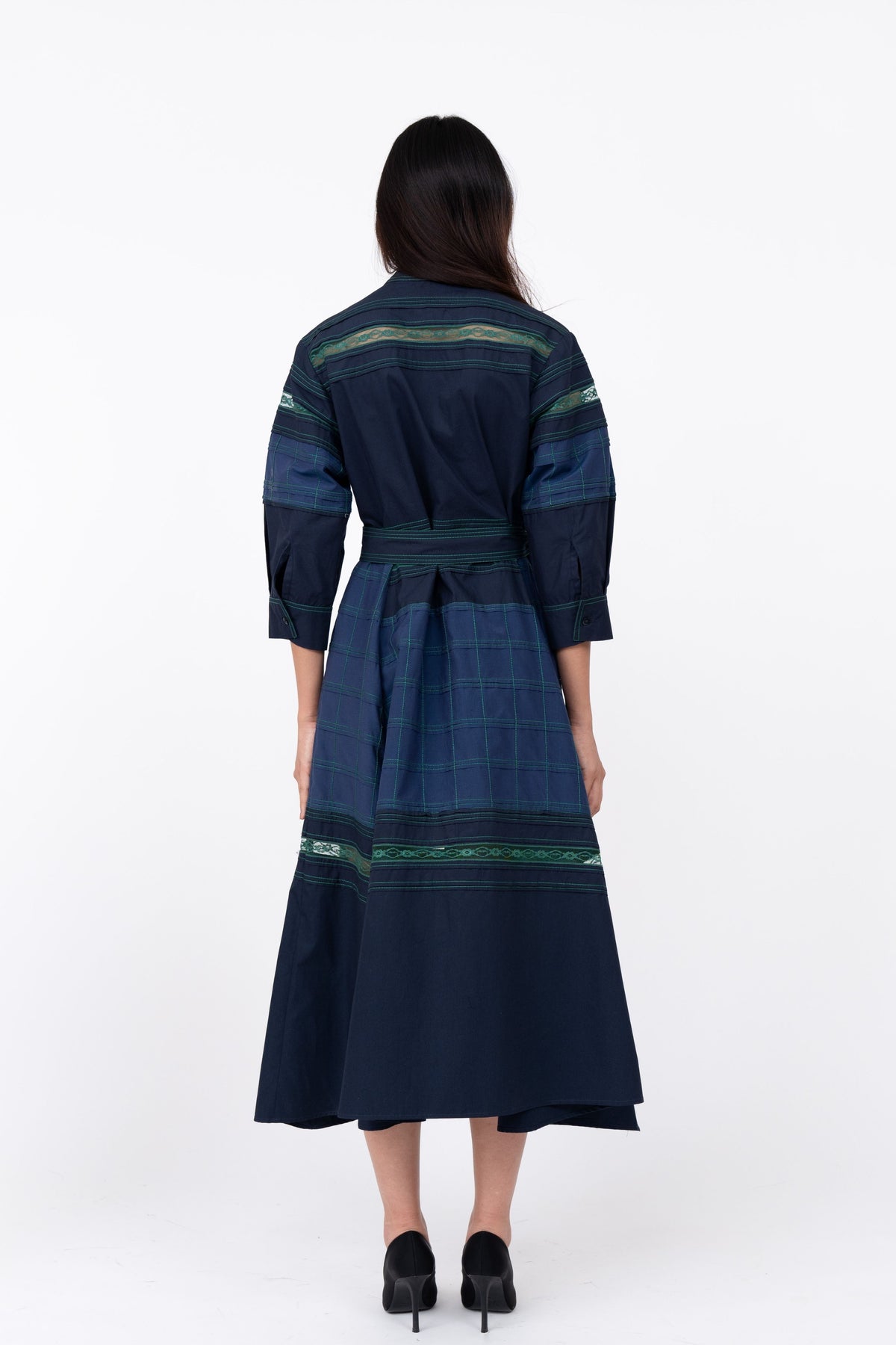 Channel Hanker Dress in Navy