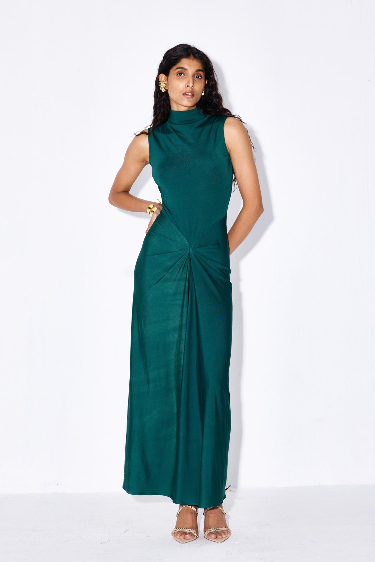 Rivia Green Dress