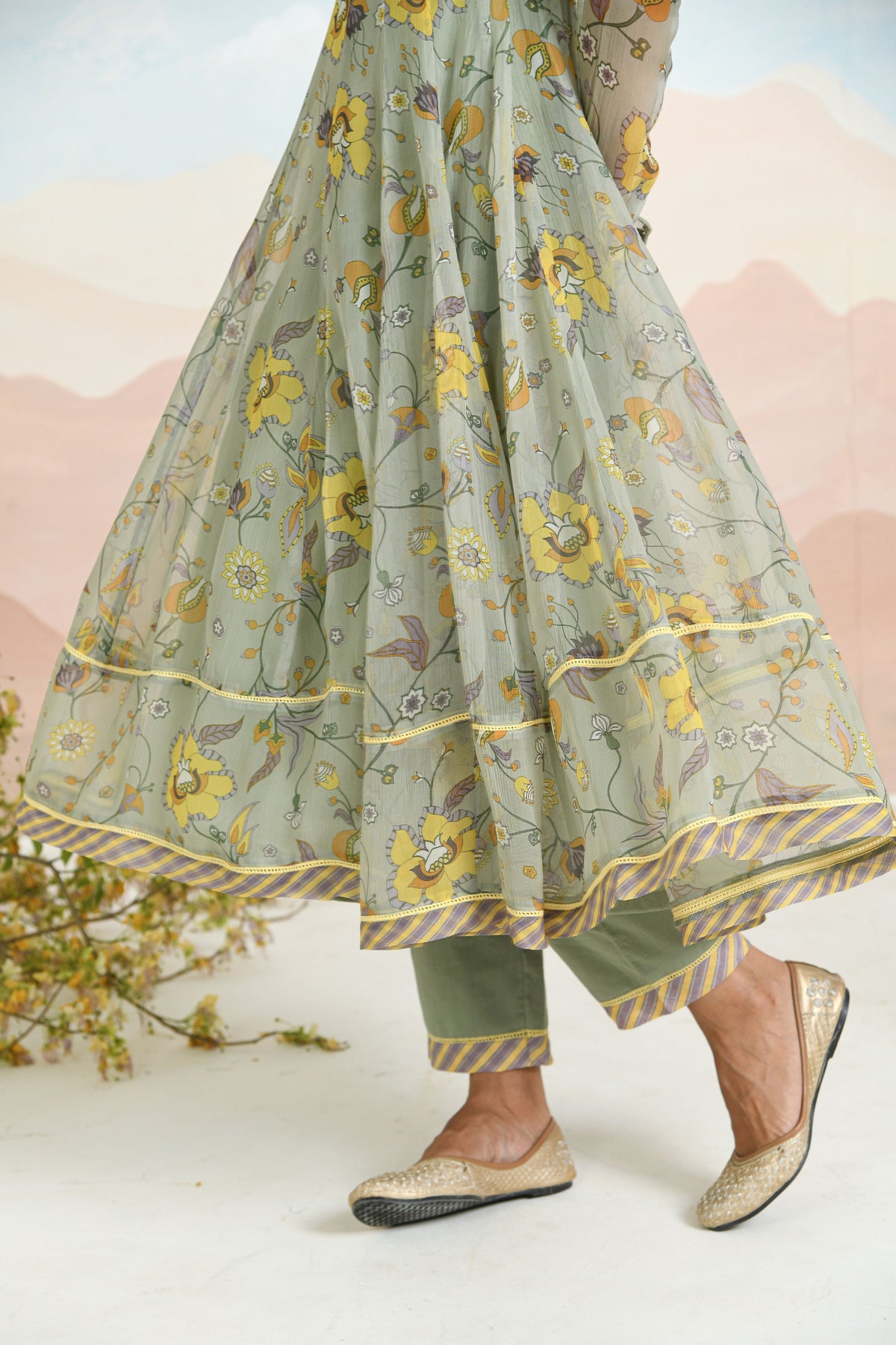 Sunpetal Anarkali