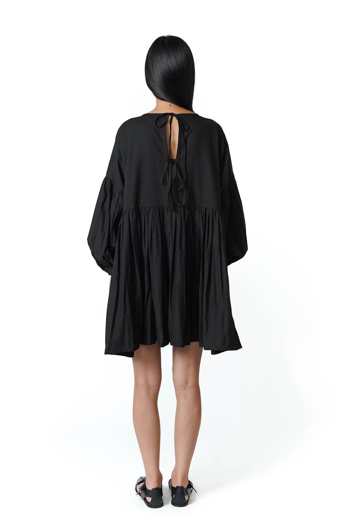Black Flourish Dress