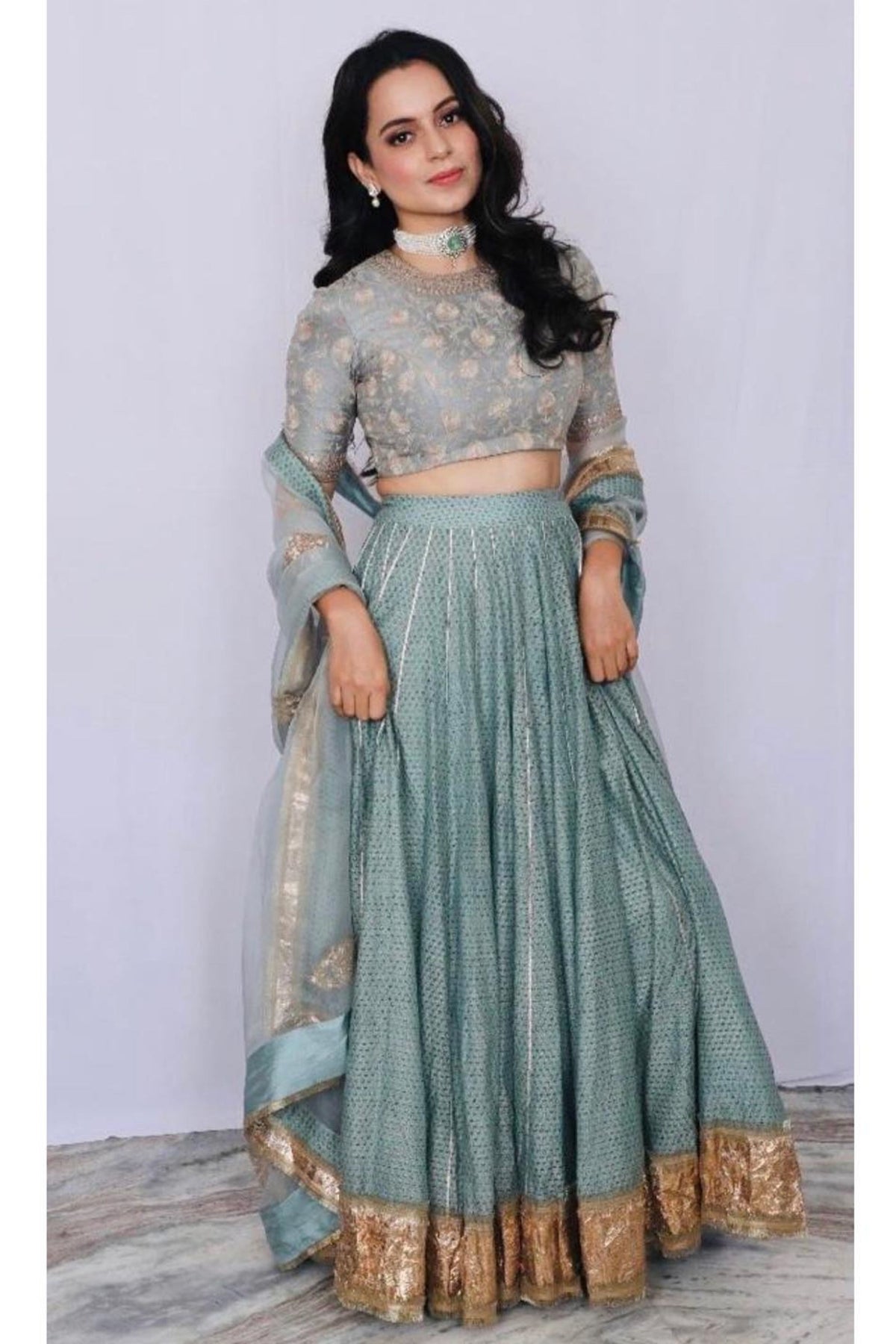 Meera Blouse and Lehenga