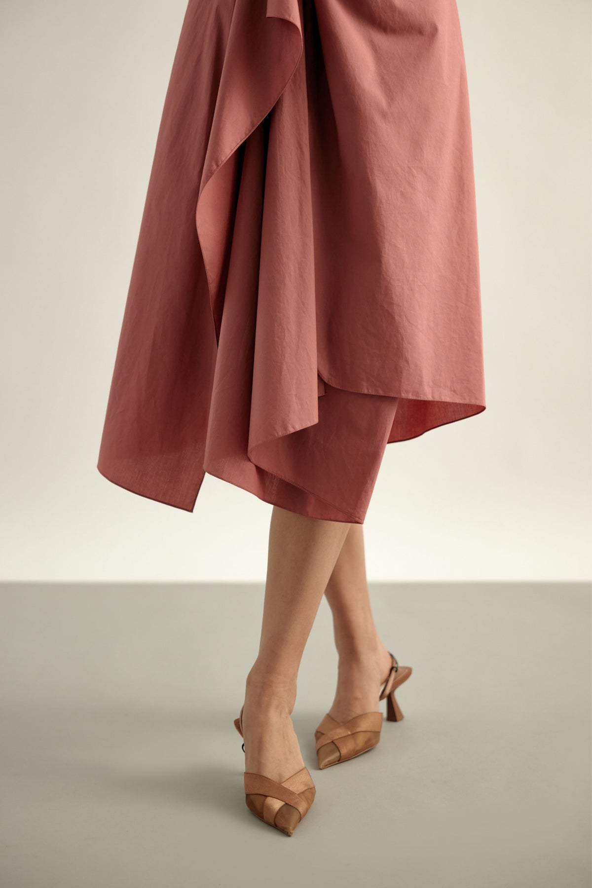 Echo Petal Layered Dress