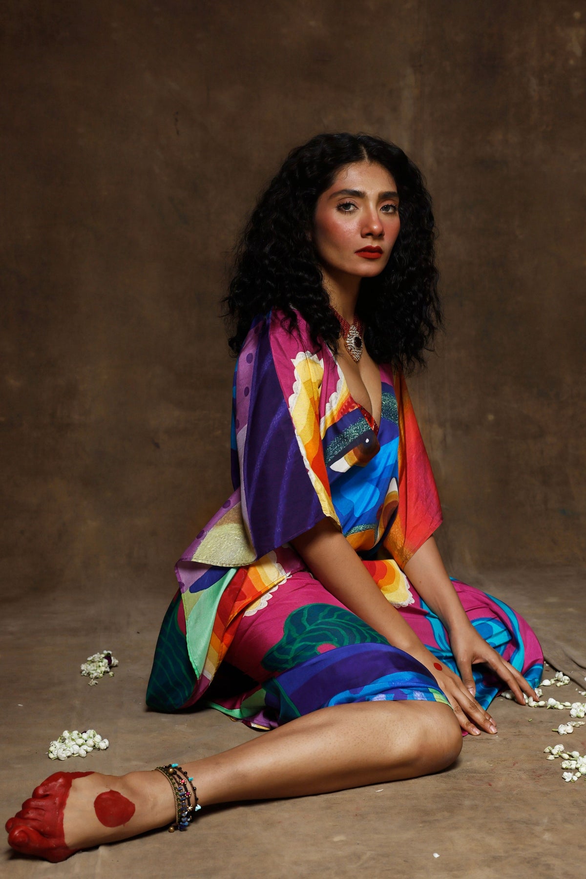 Neel Kamal-lal Kamal Printed Kaftan