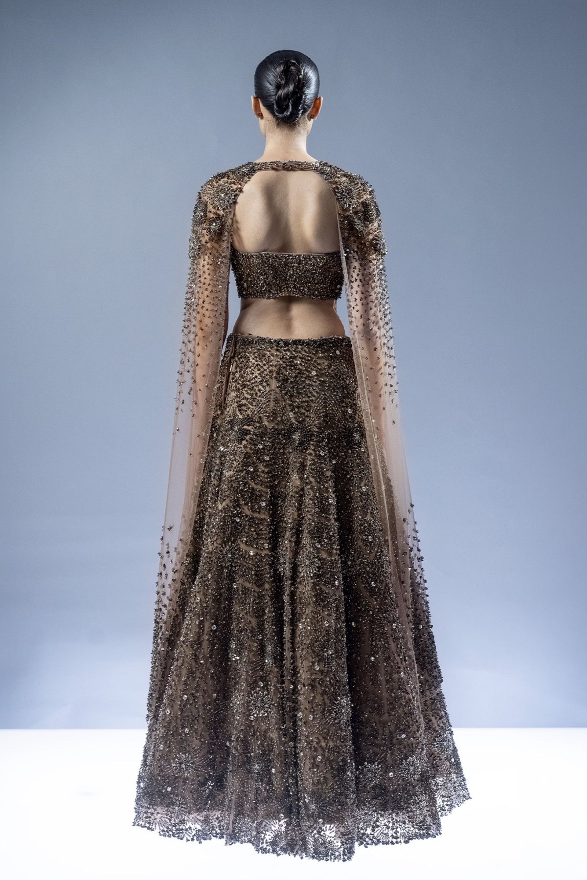 Sovereign Cape Lehenga