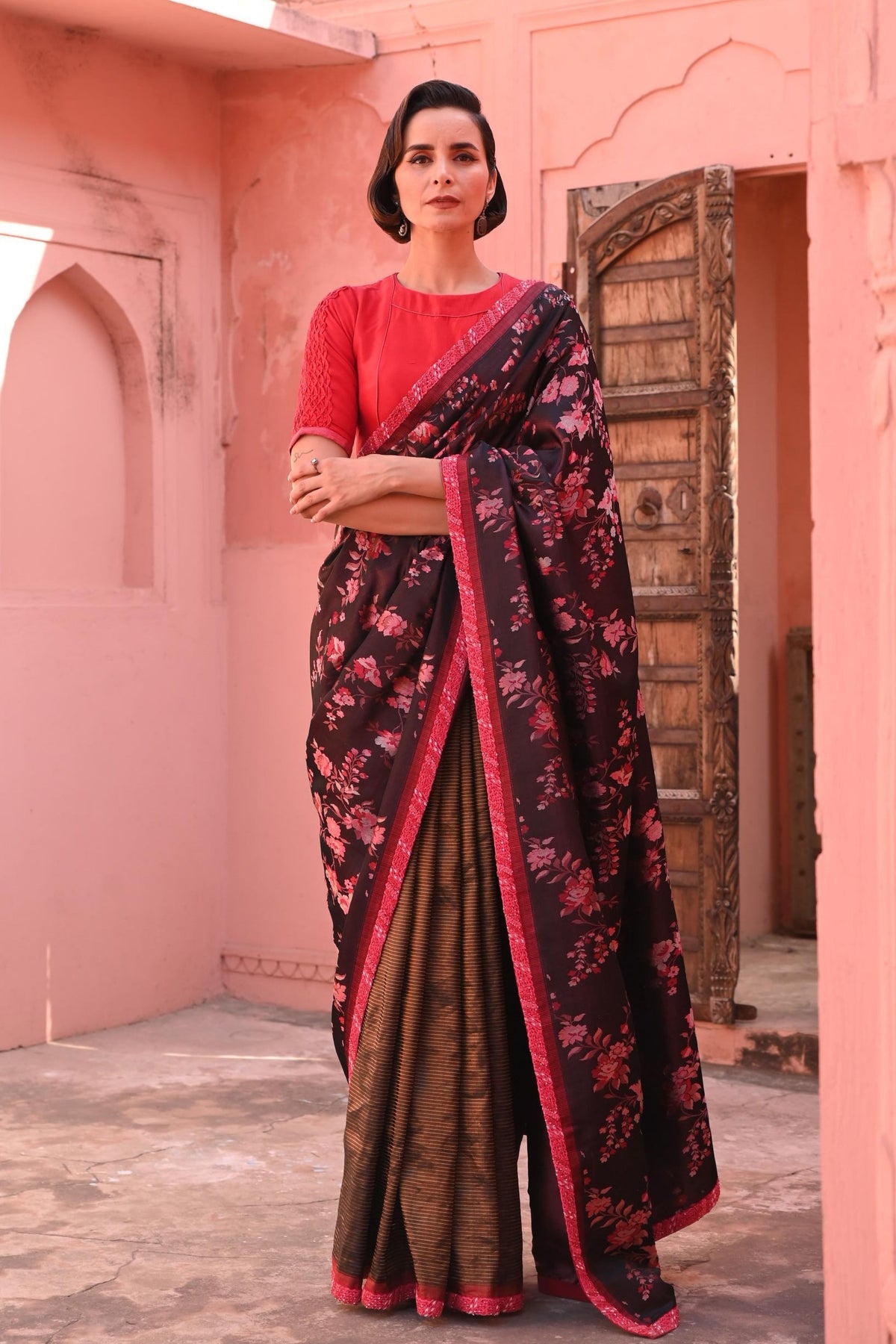 Darling Tanchoi Handloom Saree
