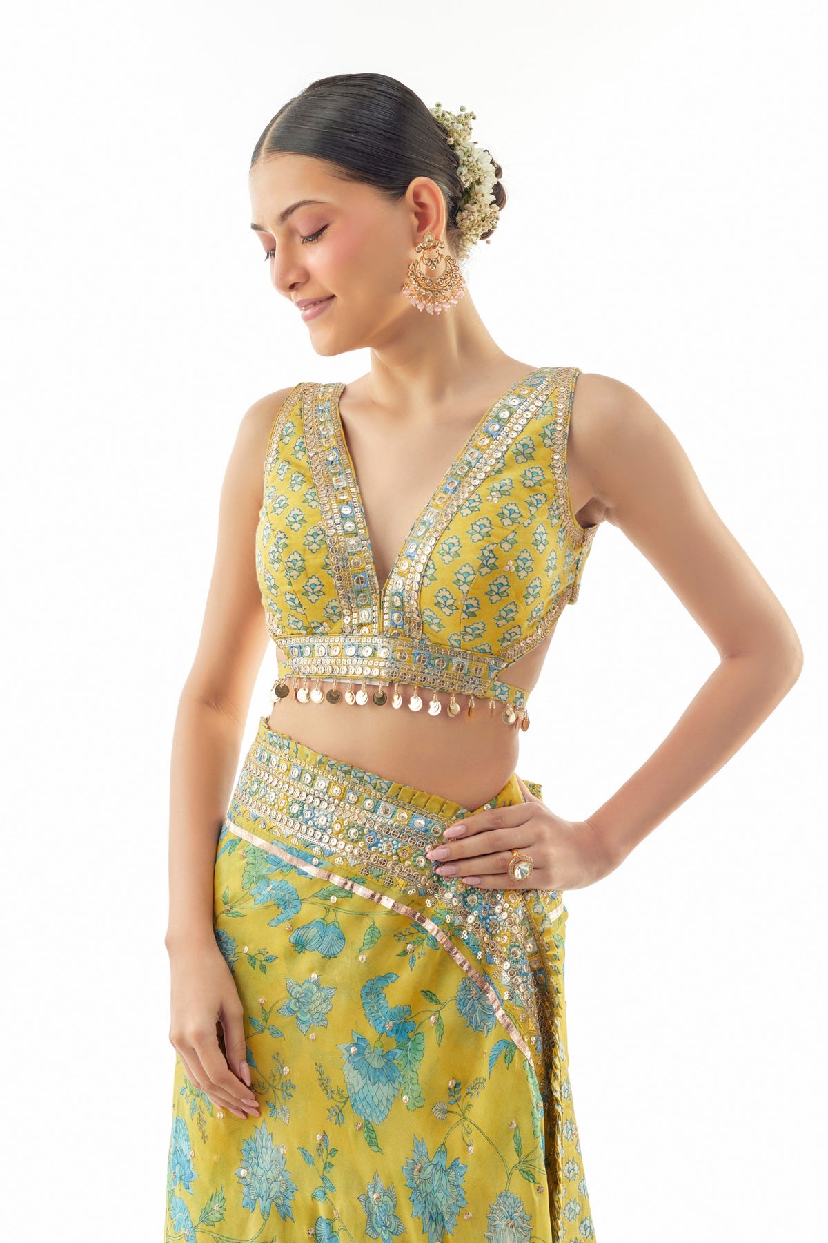 Aanchal Saree Set