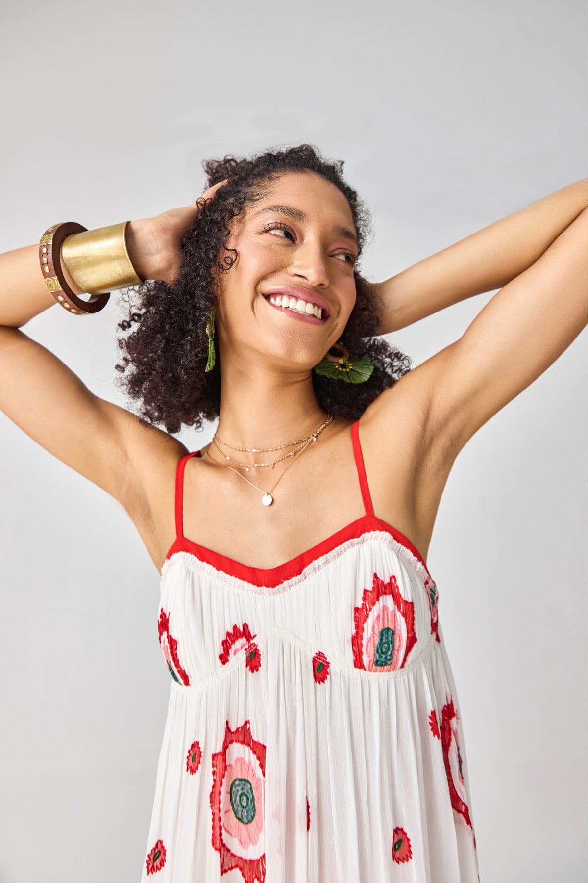 Skyla Embroidered Dress