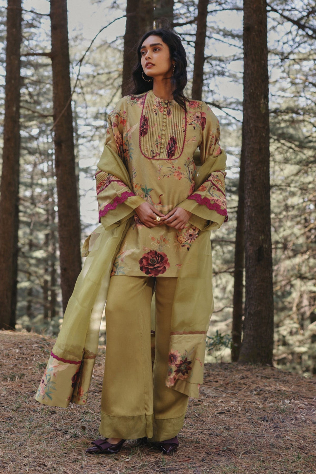 Wild Fern Kurta Set