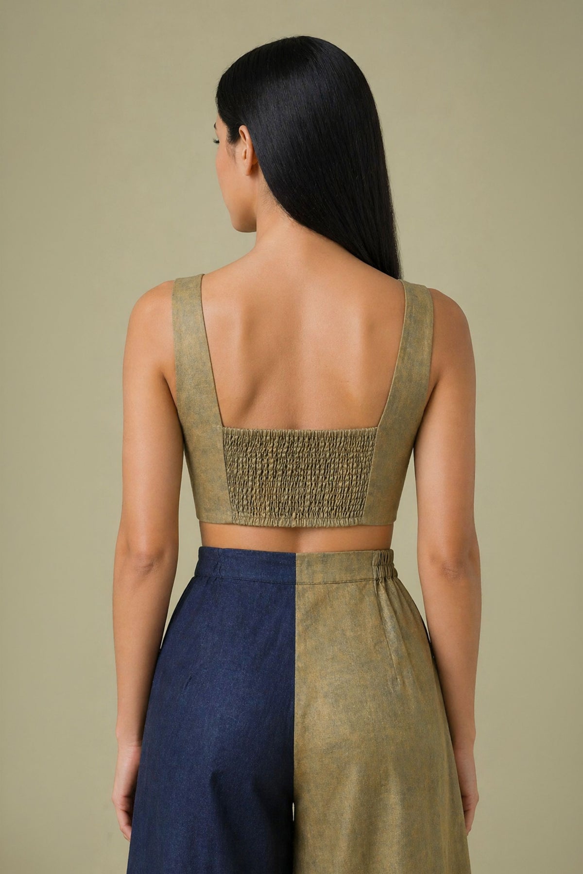 Ikat Cutwork Jacket Set