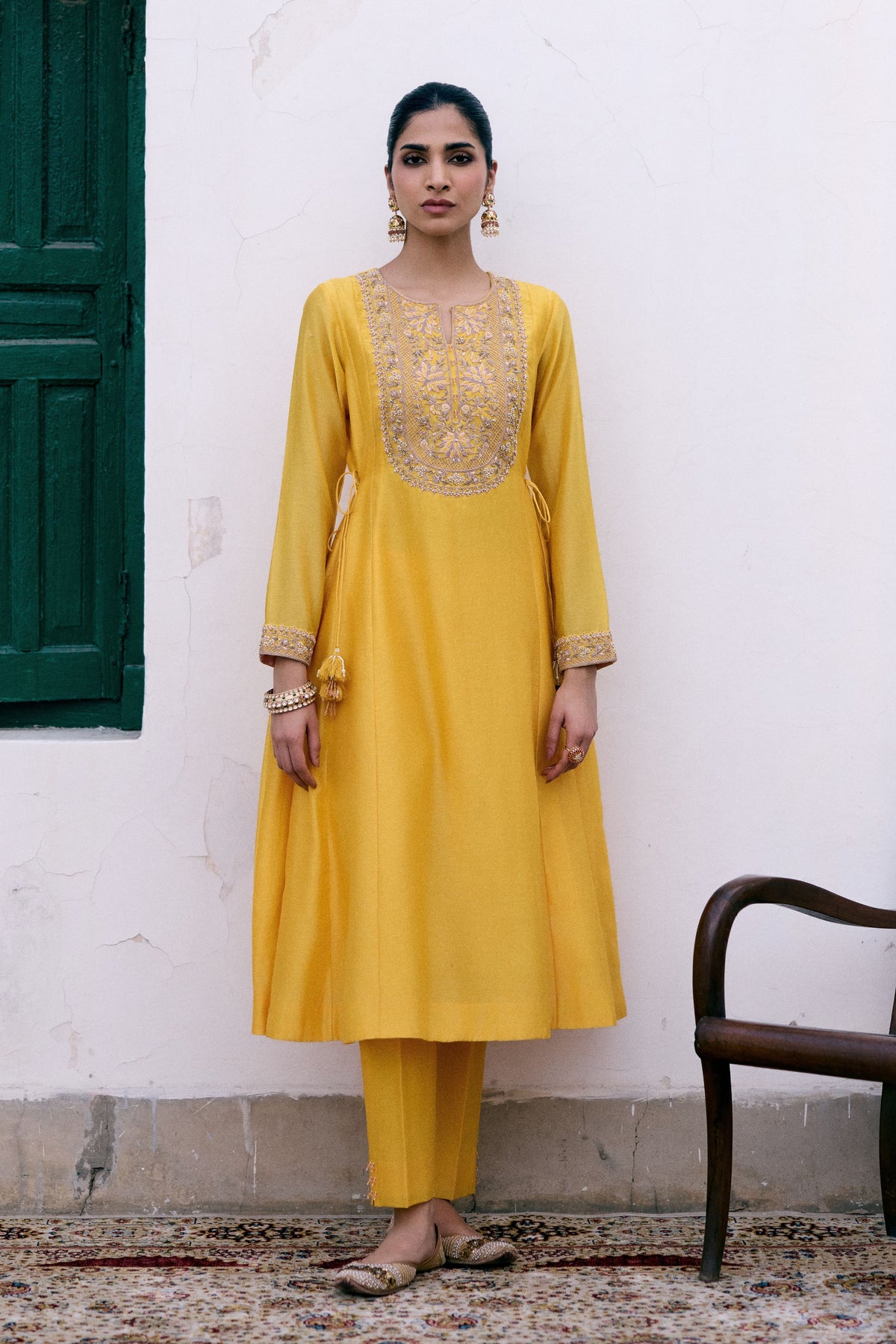 Sunlit Heirloom Anarkali Set