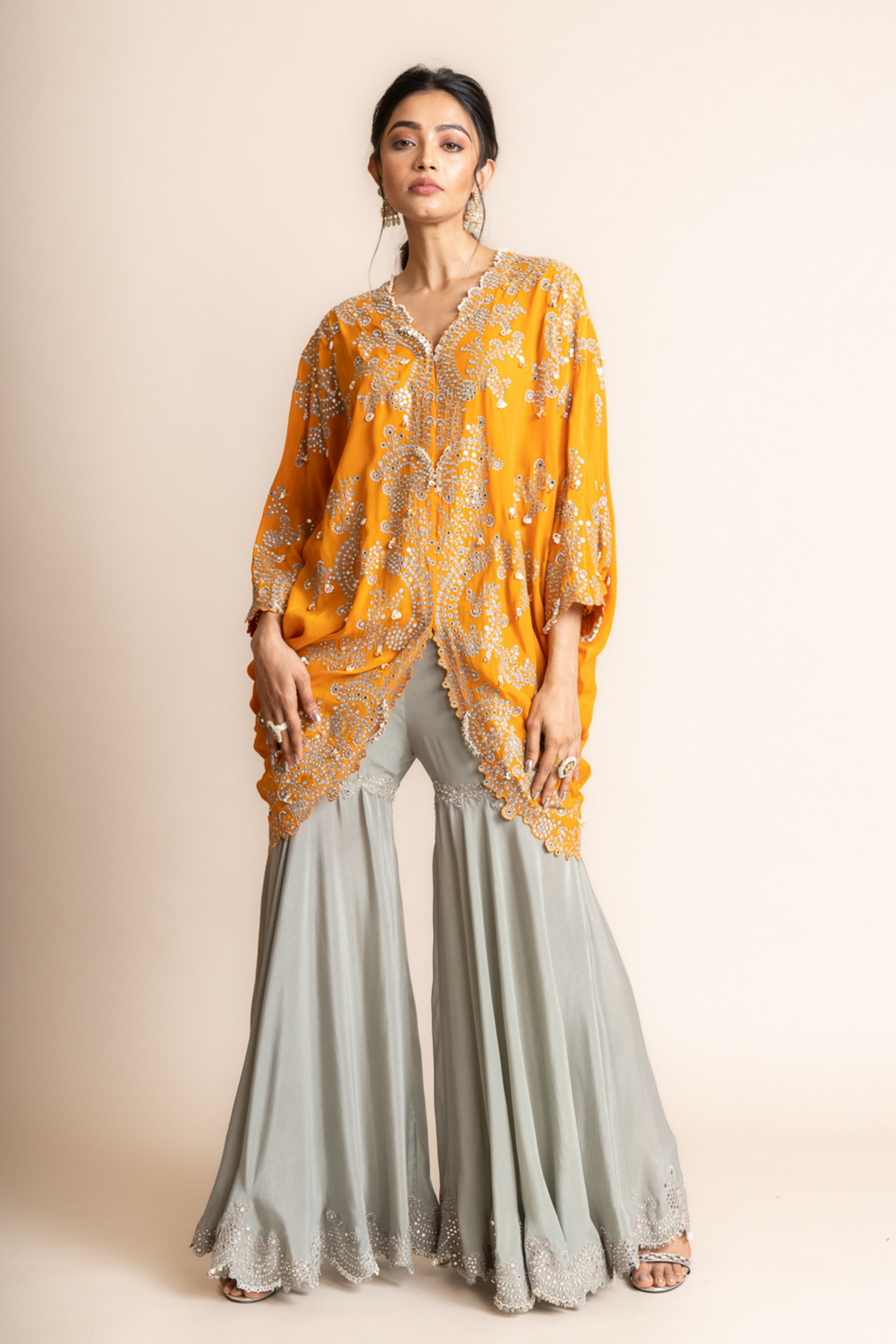 Short-kite With Gharara Set